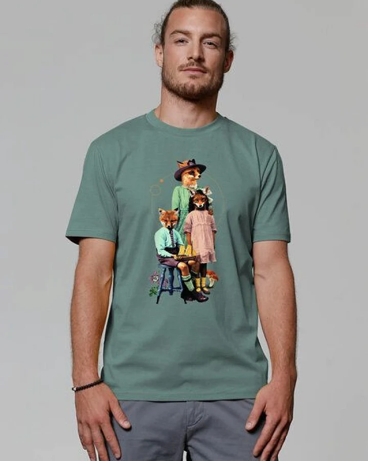 watapparel T-Shirt Unisex Fancy Fox