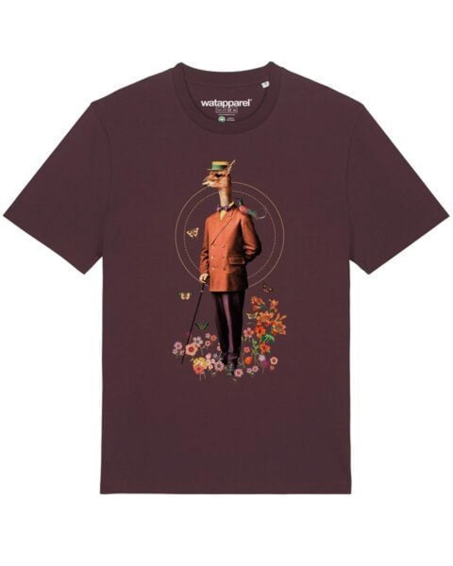 watapparel T-Shirt Unisex Fancy Llama – Ansicht 2