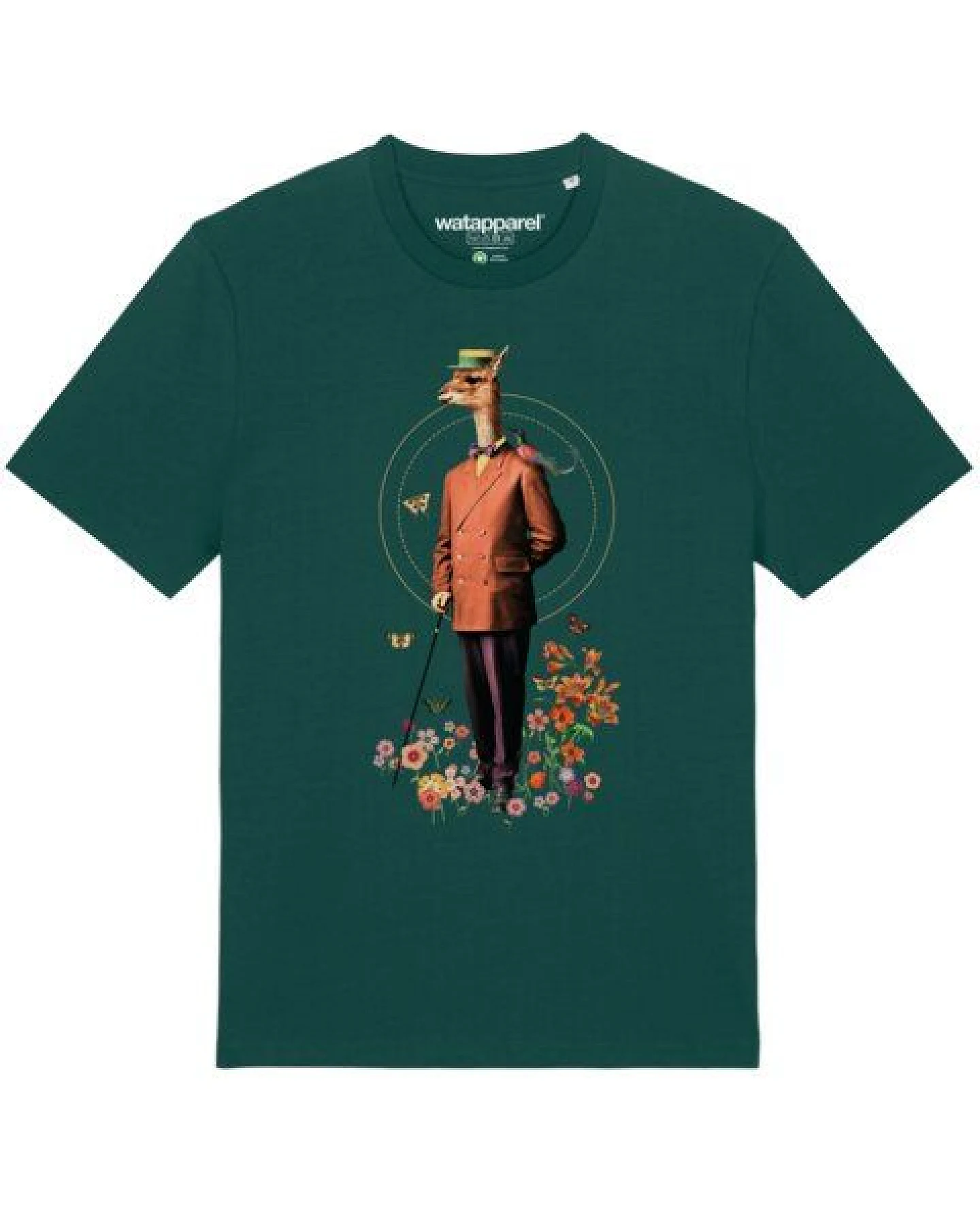watapparel T-Shirt Unisex Fancy Llama – Ansicht 2