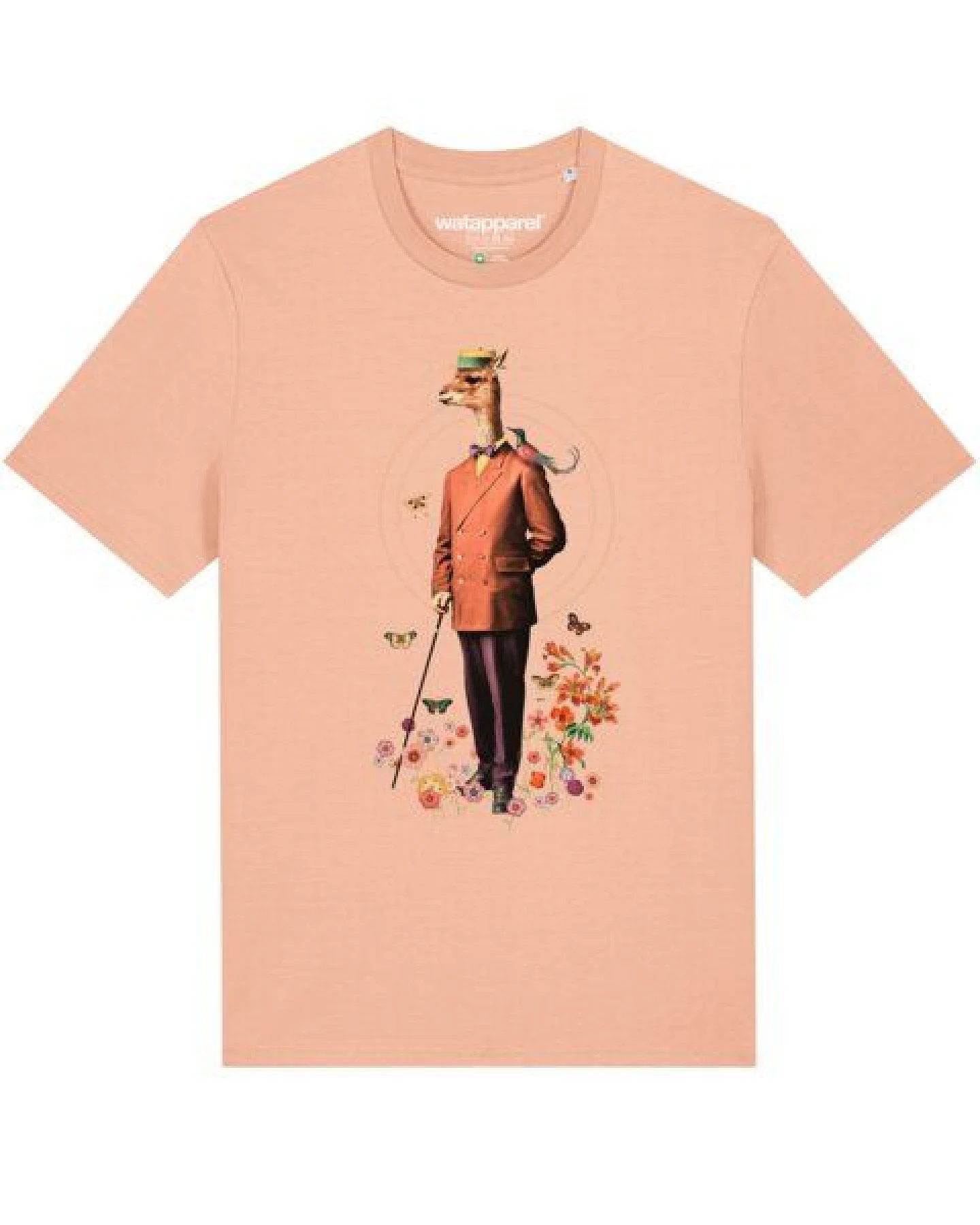 watapparel T-Shirt Unisex Fancy Llama – Ansicht 2