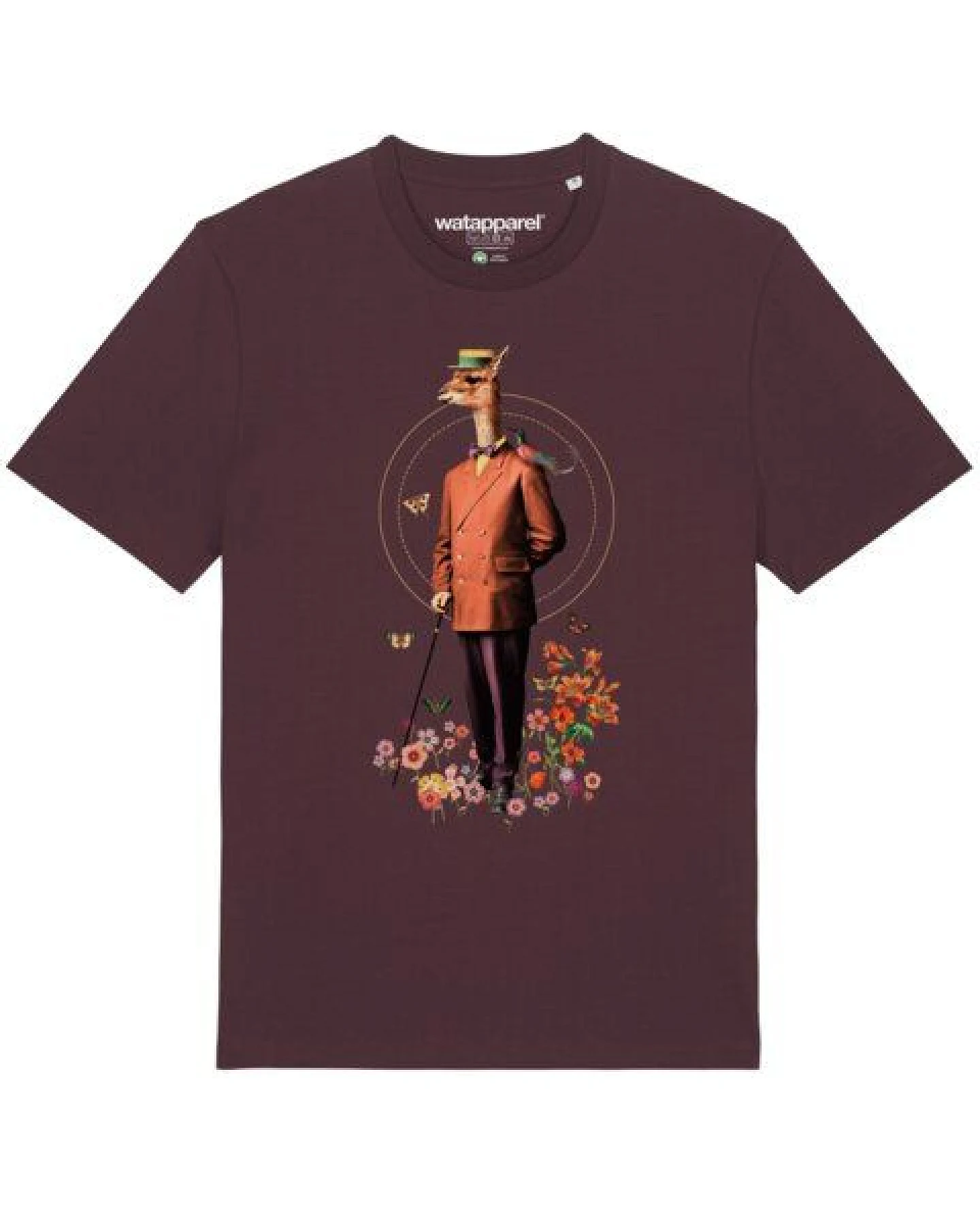 watapparel T-Shirt Unisex Fancy Llama – Ansicht 2