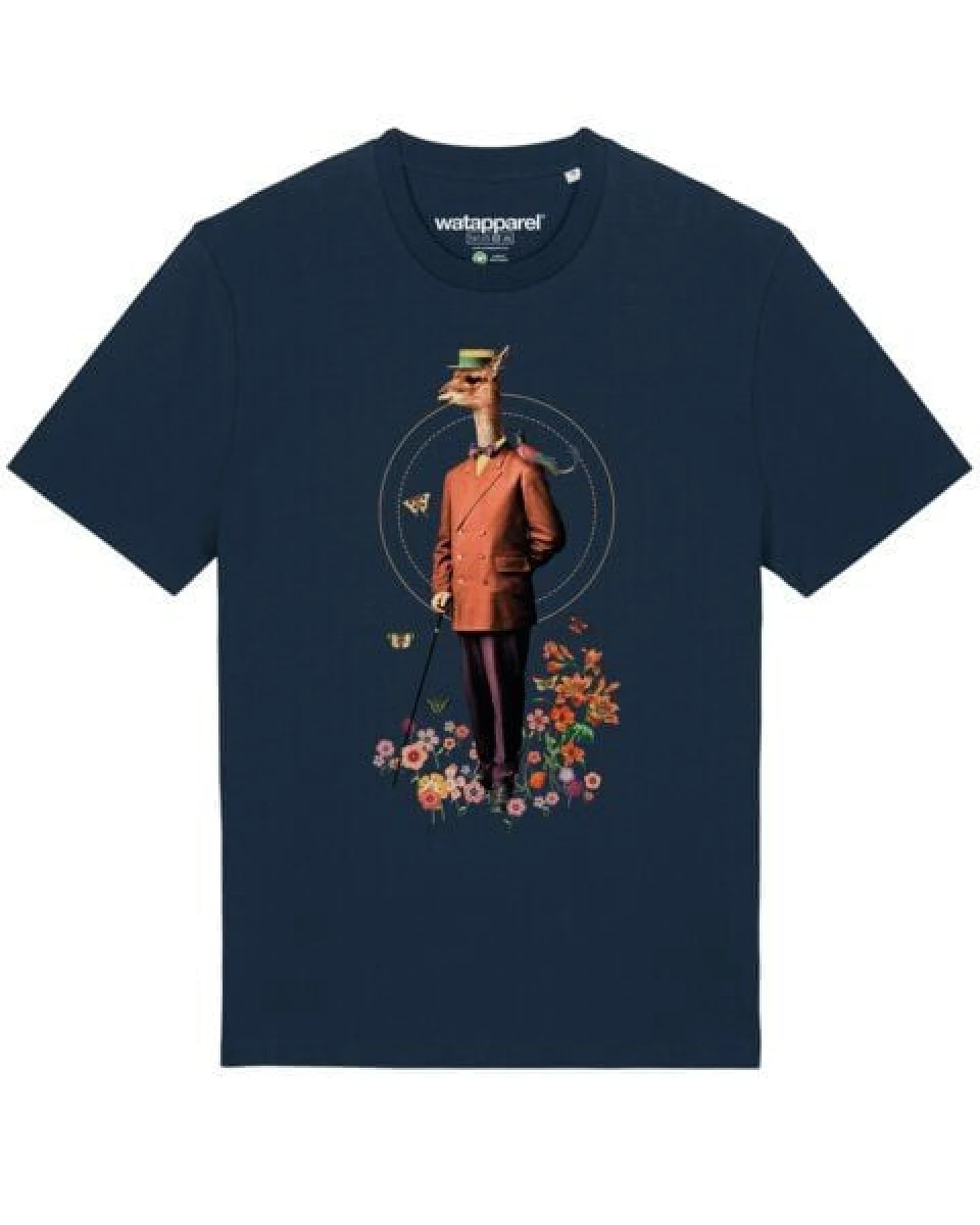 watapparel T-Shirt Unisex Fancy Llama – Ansicht 2
