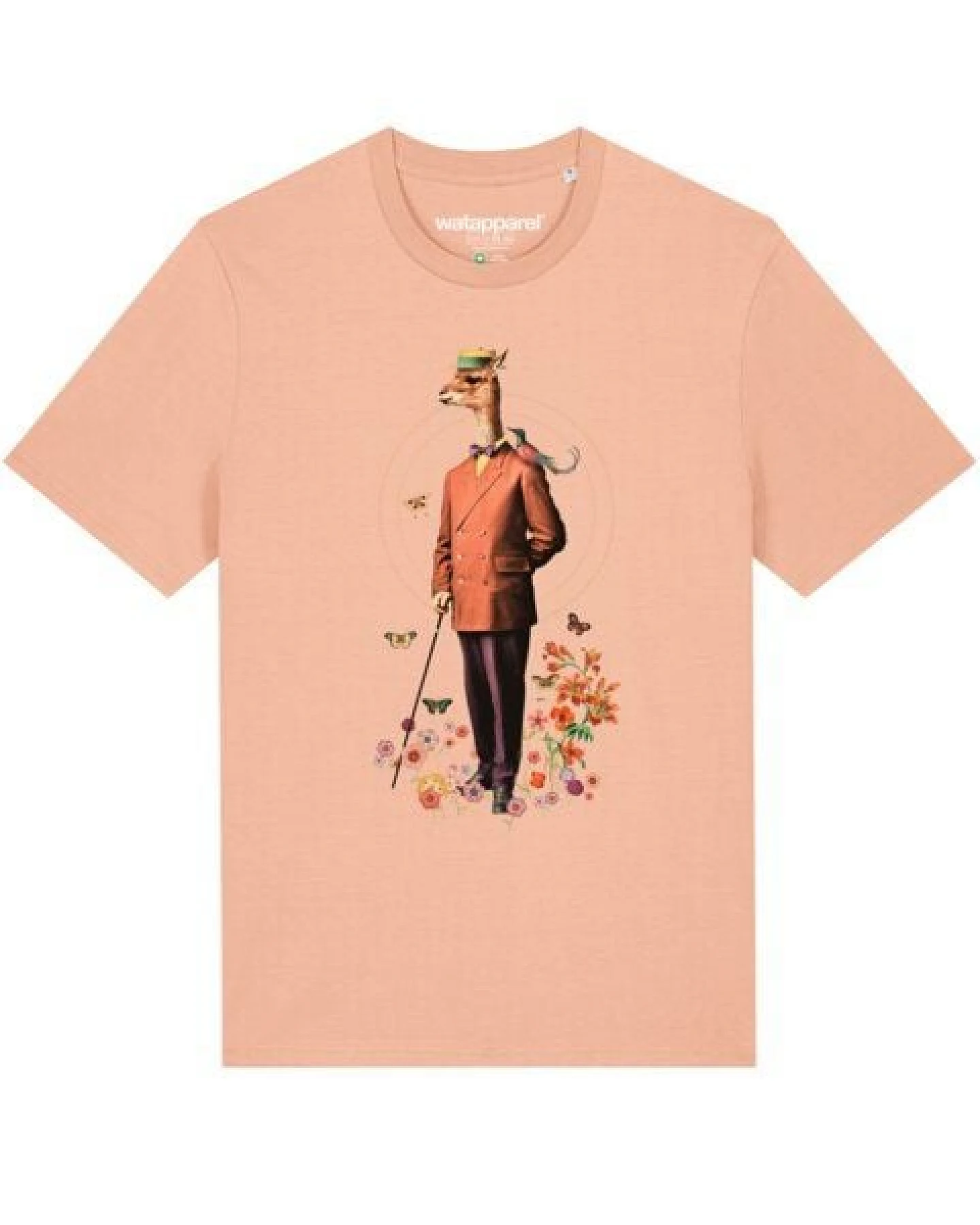 watapparel T-Shirt Unisex Fancy Llama – Ansicht 2