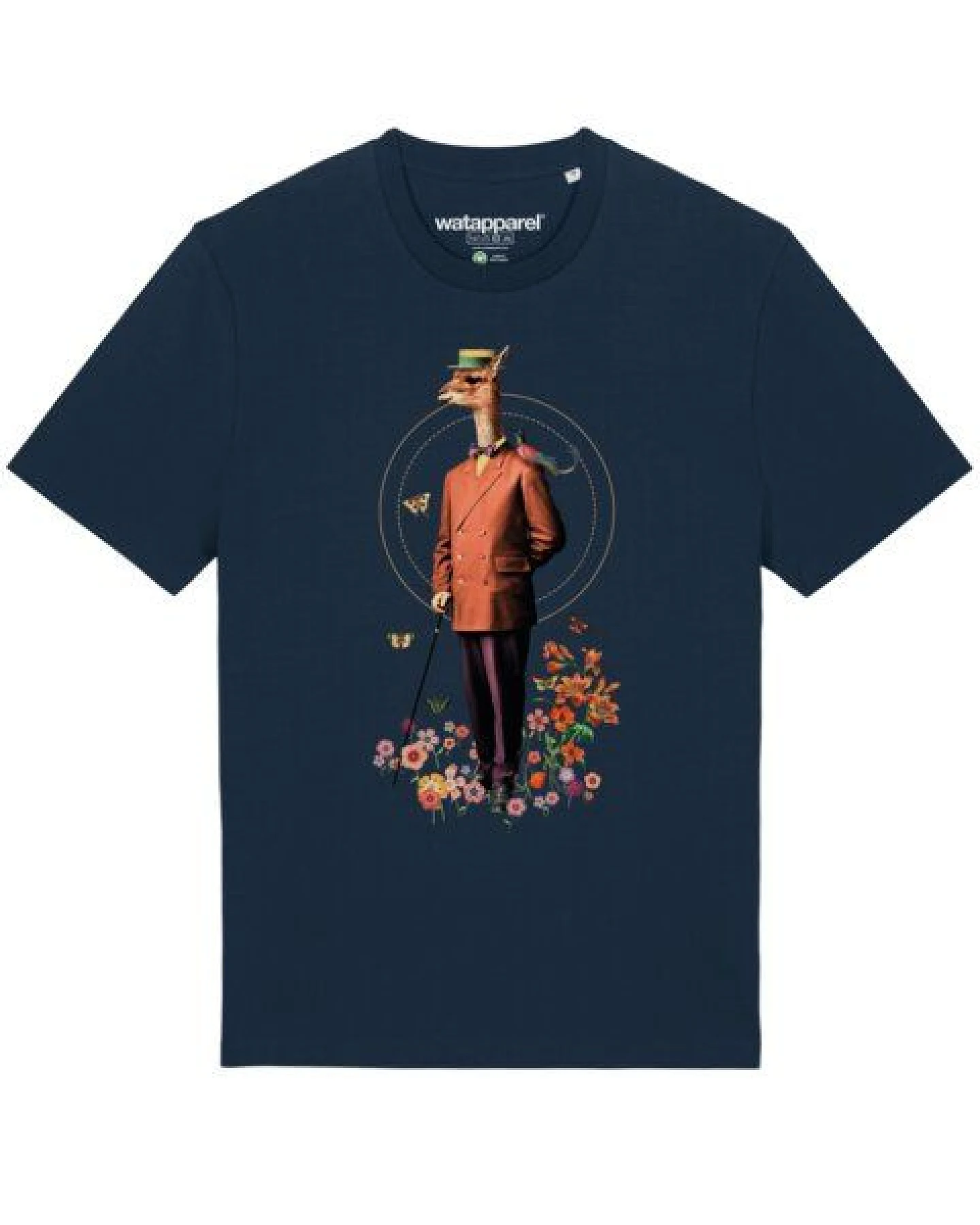 watapparel T-Shirt Unisex Fancy Llama – Ansicht 2