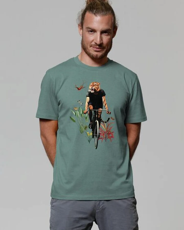 watapparel T-Shirt Unisex Fancy Tiger
