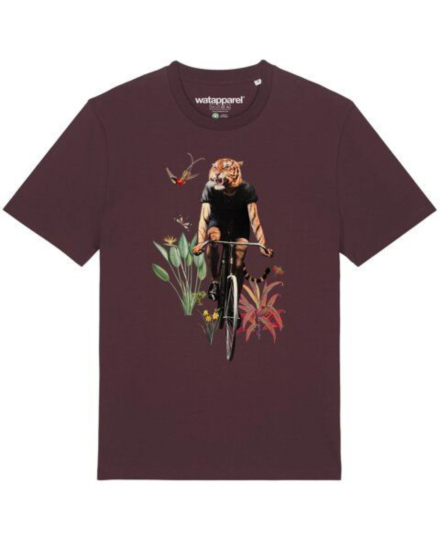 watapparel T-Shirt Unisex Fancy Tiger – Ansicht 2
