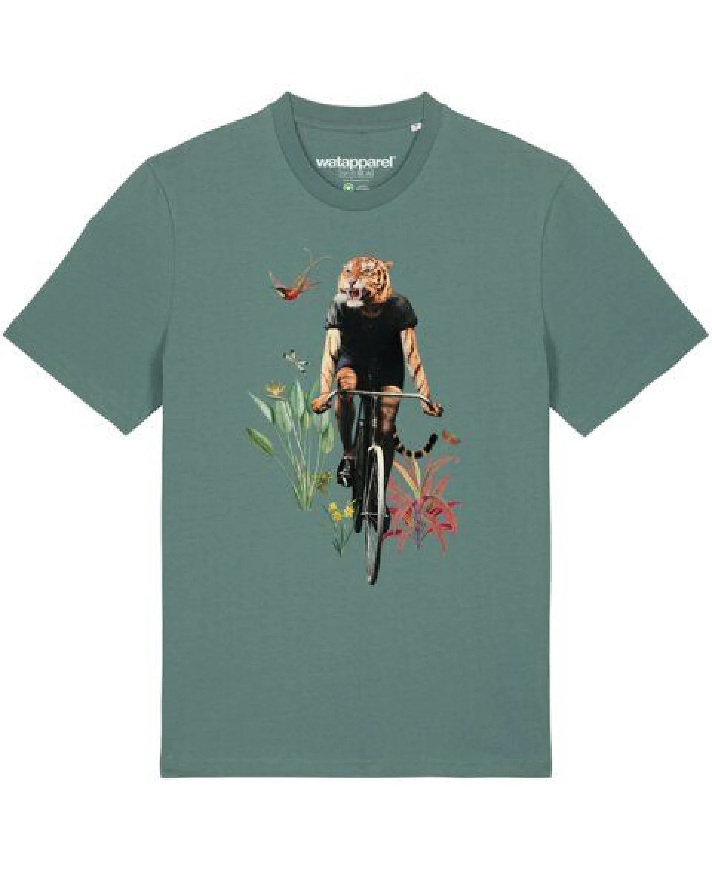 watapparel T-Shirt Unisex Fancy Tiger – Ansicht 2