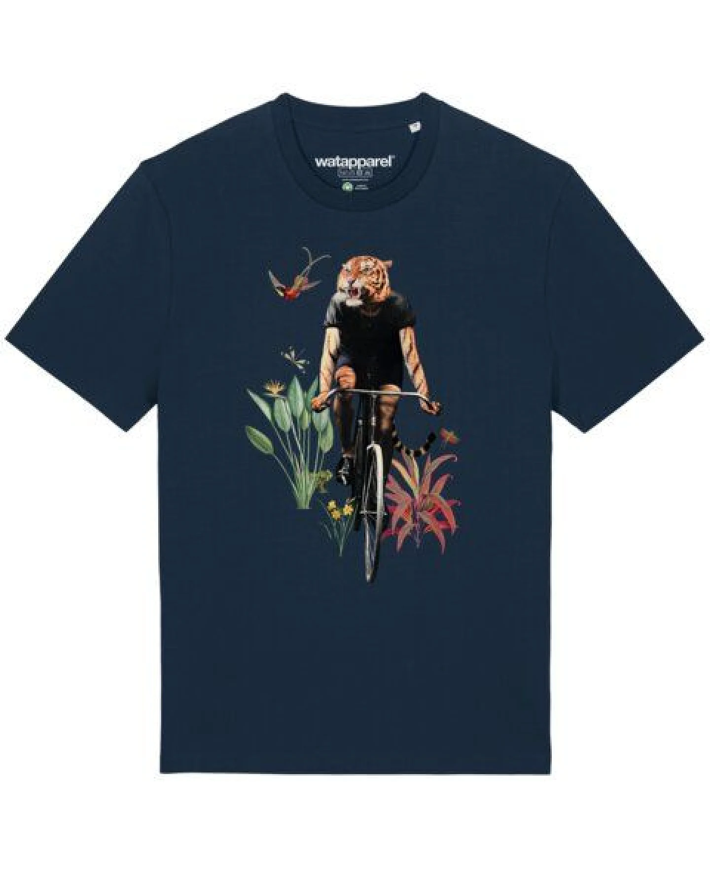 watapparel T-Shirt Unisex Fancy Tiger – Ansicht 2