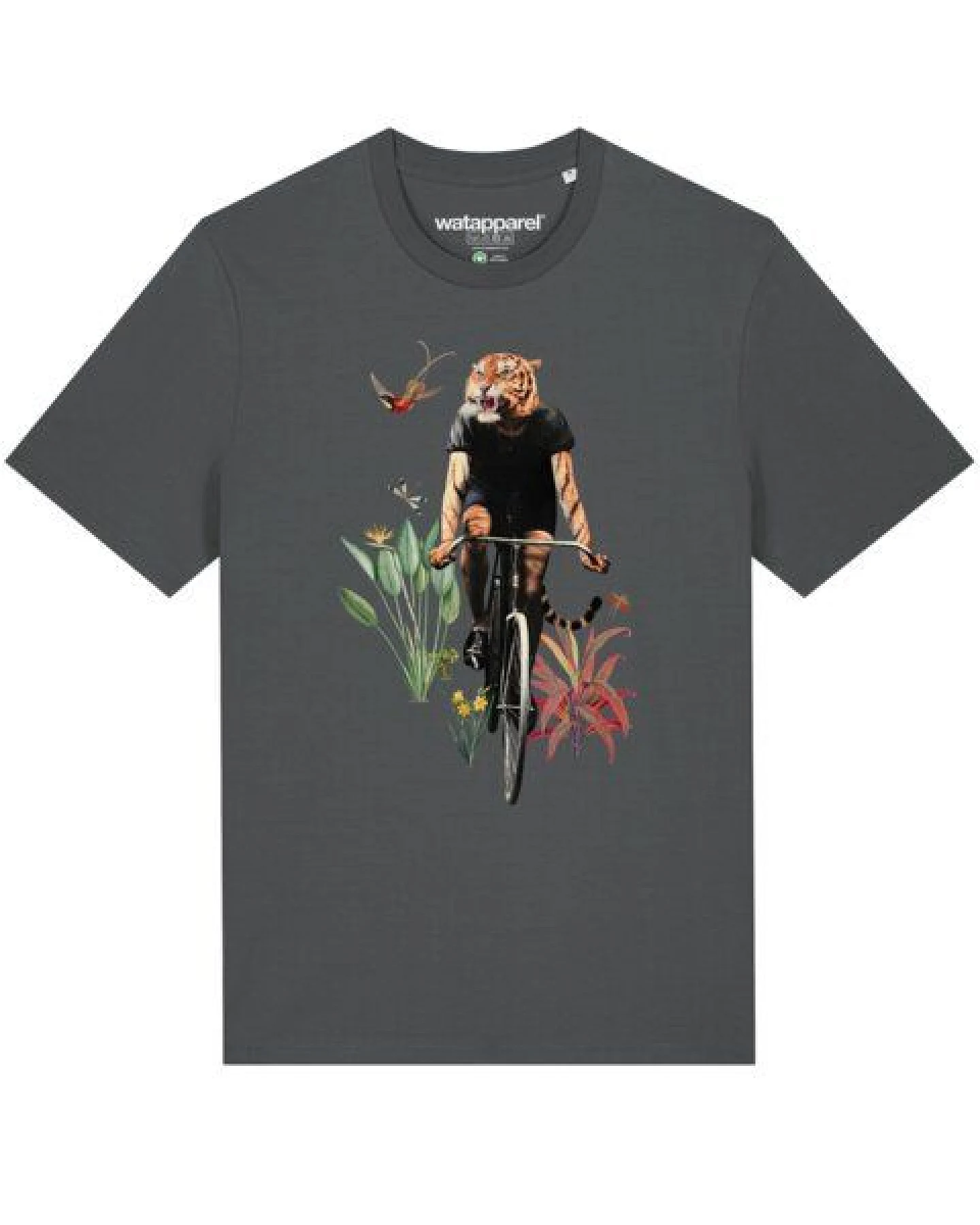 watapparel T-Shirt Unisex Fancy Tiger – Ansicht 2