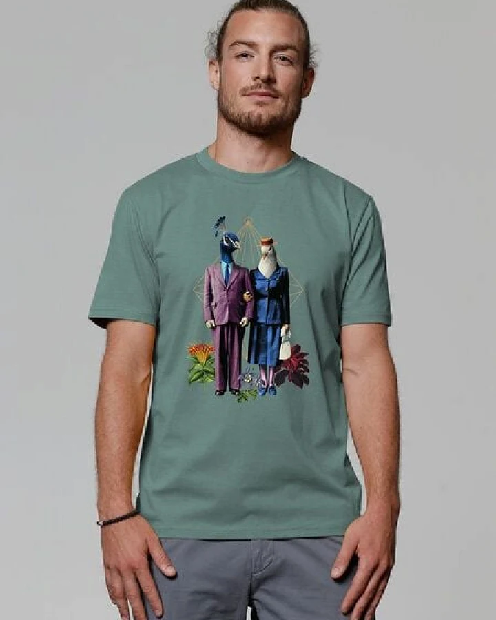 watapparel T-Shirt Unisex Fancy Birds