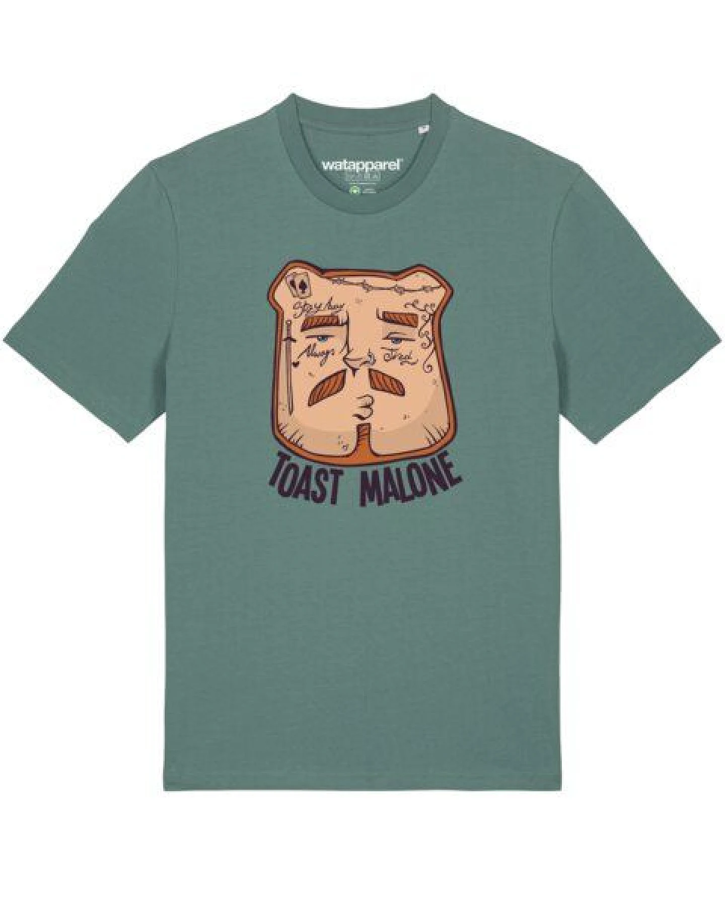 watapparel T-Shirt Unisex Toast Malone – Ansicht 2