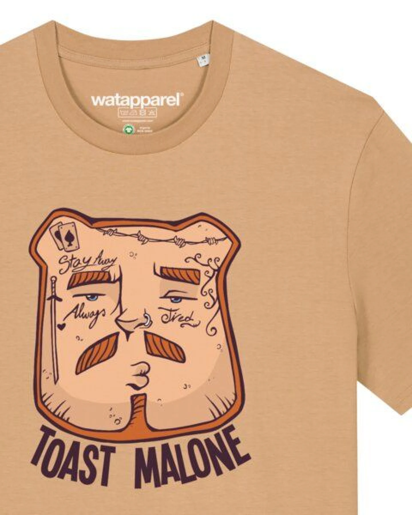 watapparel T-Shirt Unisex Toast Malone – Ansicht 3