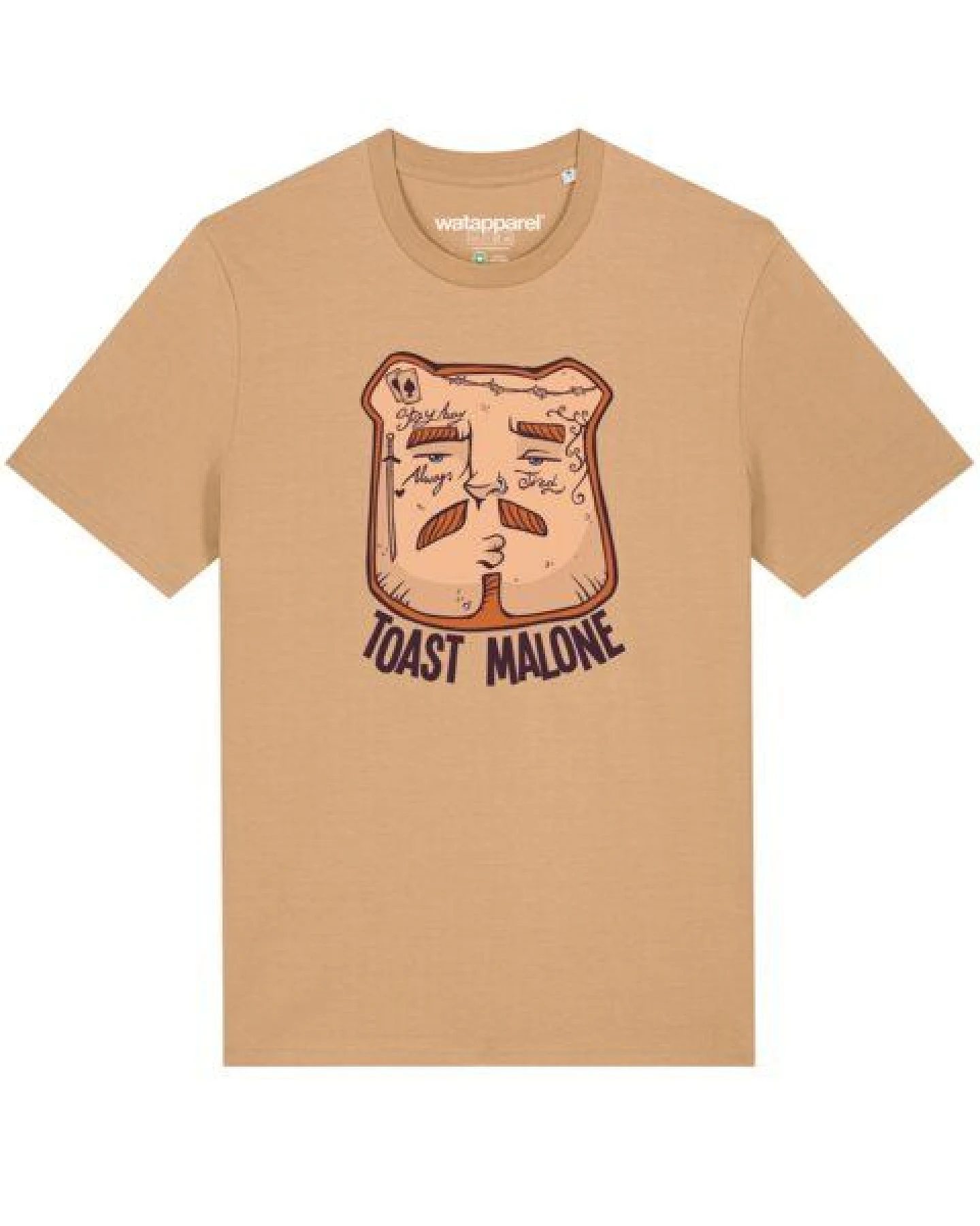 watapparel T-Shirt Unisex Toast Malone – Ansicht 2