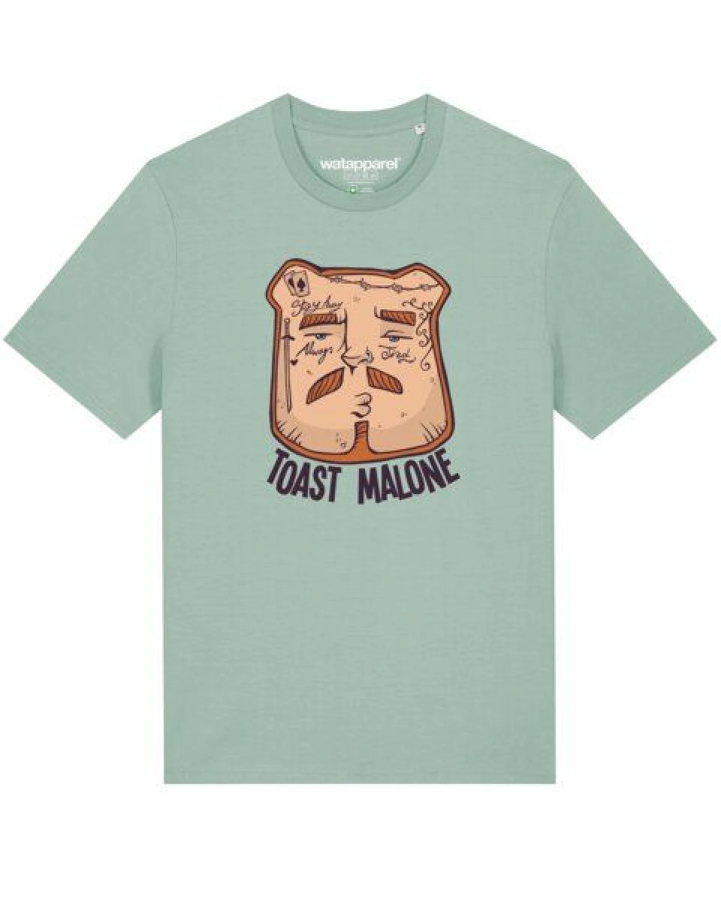 watapparel T-Shirt Unisex Toast Malone – Ansicht 2