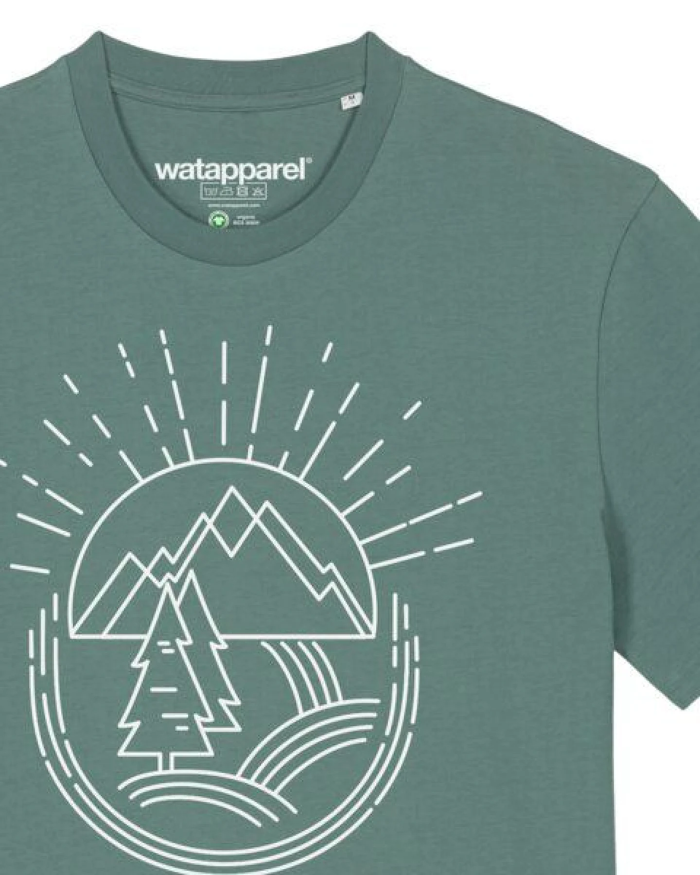 watapparel T-Shirt Natur ist schön – Ansicht 3