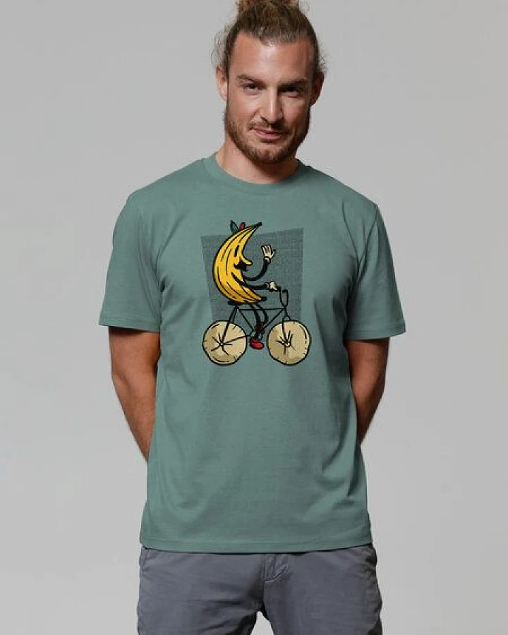 watapparel T-Shirt Unisex Banana Rider