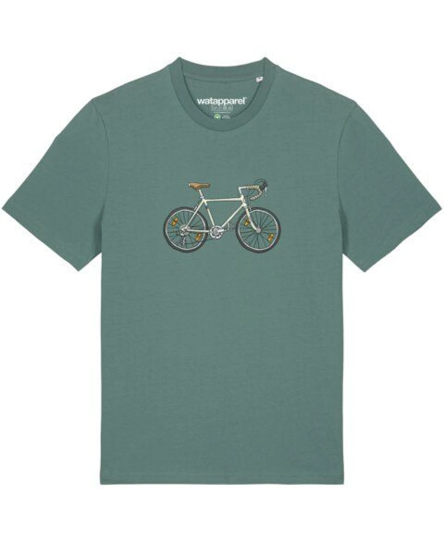 watapparel T-Shirt Unisex Doodle Bike – Ansicht 2