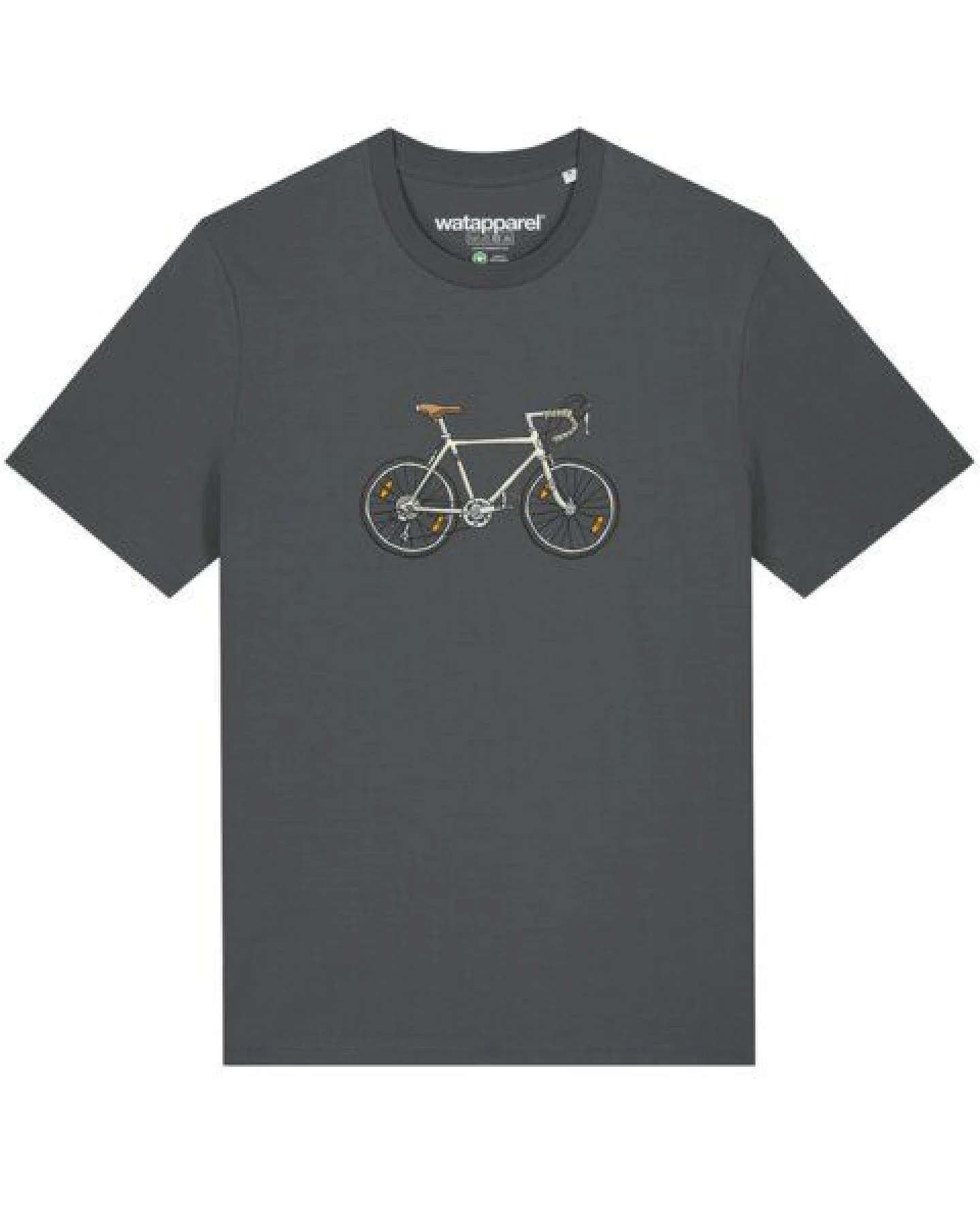watapparel T-Shirt Unisex Doodle Bike – Ansicht 2