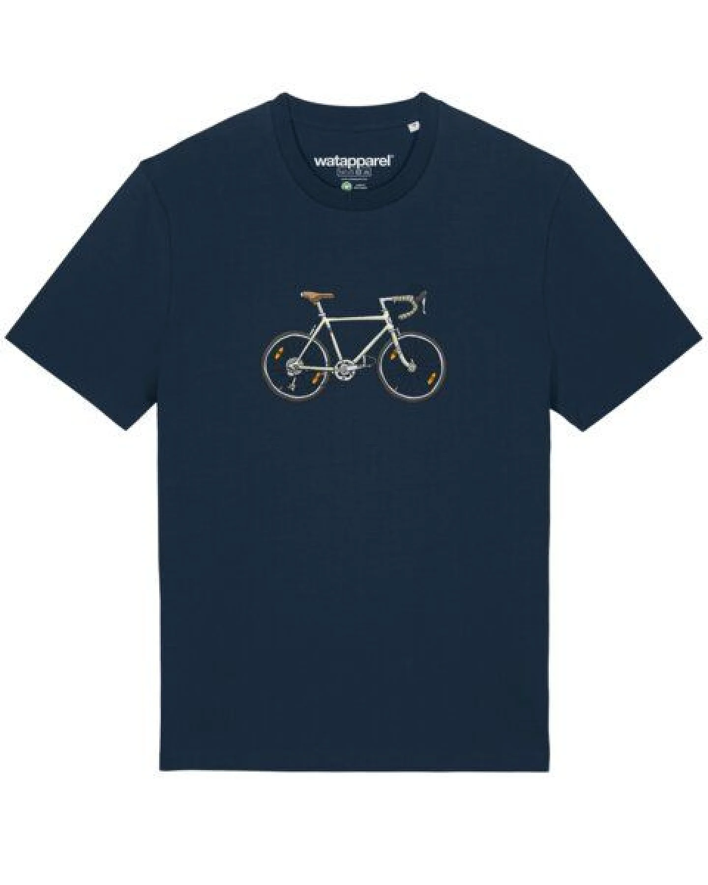 watapparel T-Shirt Unisex Doodle Bike – Ansicht 2