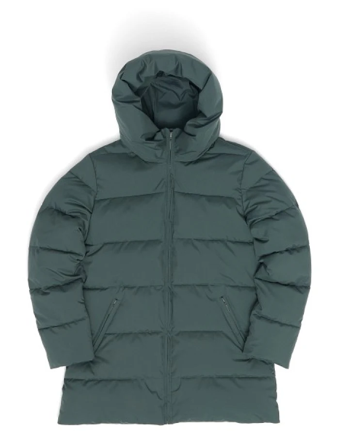 Mazine - Women's Basic Mid Length Puffer Jacket - Parka Gr L blau