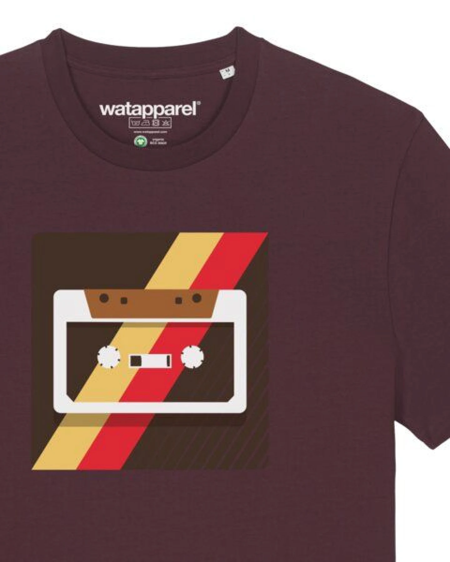 watapparel T-Shirt Unisex Kassette – Ansicht 3