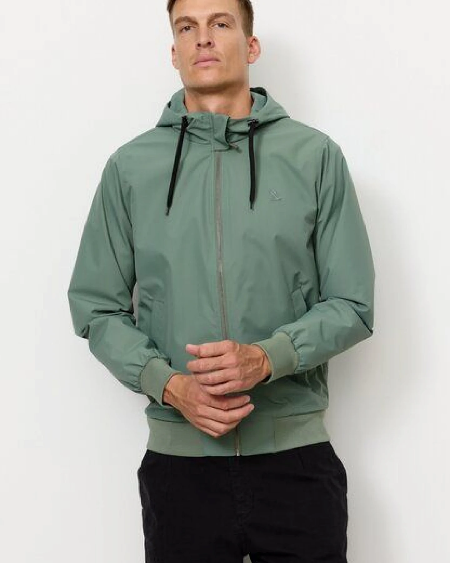 Herren Jacke aus recyceltem Polyester - PISTACHIO - recolution – Ansicht 3