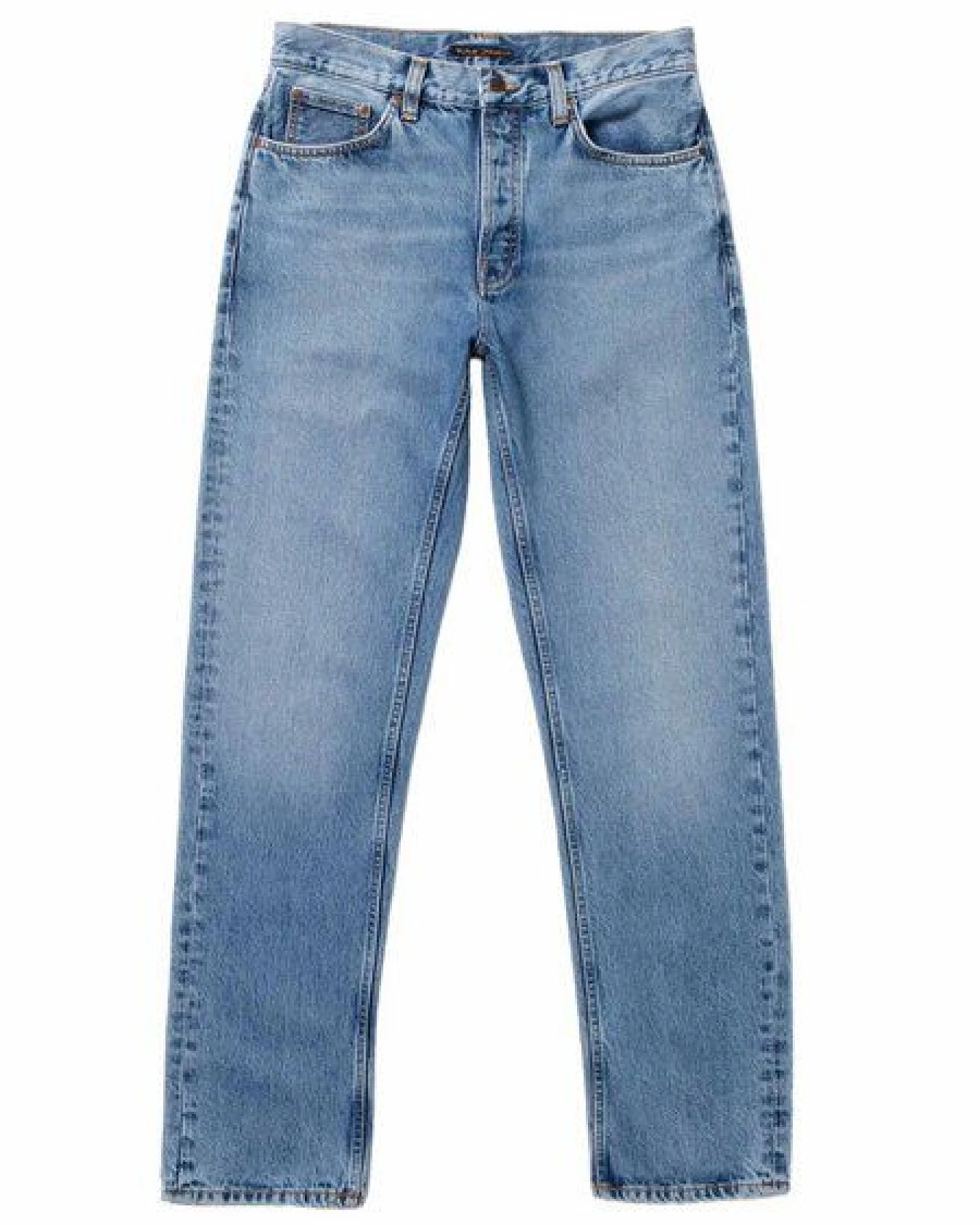 Nudie Jeans Regular Fit Herren Jeans - Rad Rufus - aus 100% biologisch angebauter Baumwolle – Ansicht 3