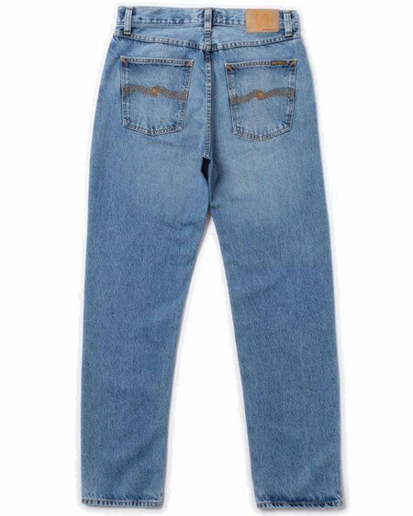 Nudie Jeans Regular Fit Herren Jeans - Rad Rufus - aus 100% biologisch angebauter Baumwolle – Ansicht 4