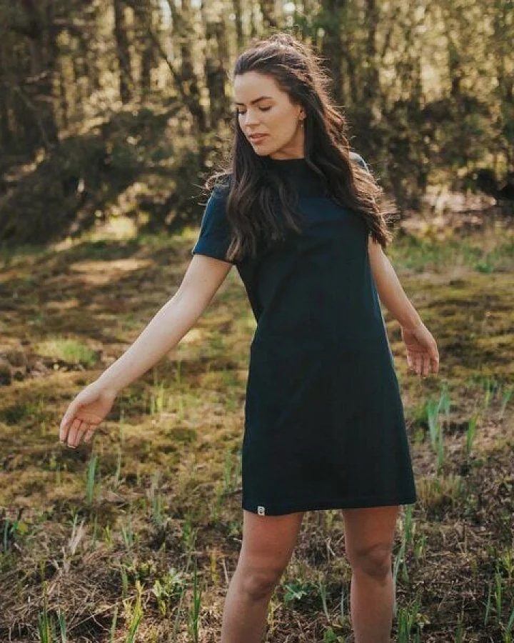 NORDLICHT T-Shirt Kleid MAILA aus Bio-Baumwolle