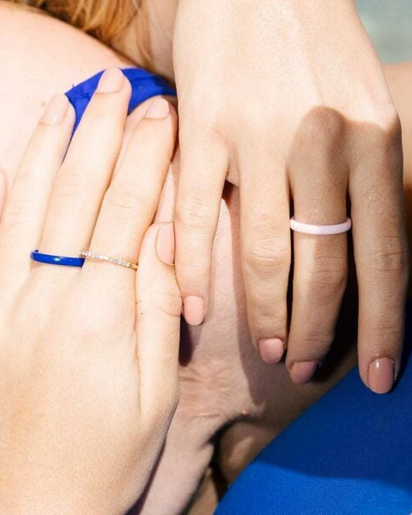 fejn jewelry Ring 'zirconia' - farbenfroher Keramikring – Ansicht 2