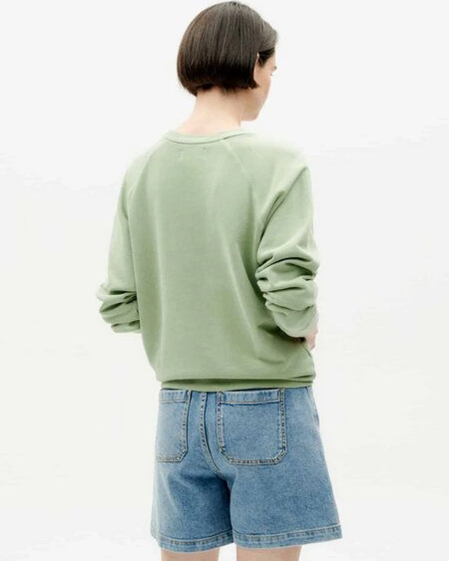 thinking mu Sweatshirt mit Rundhalsausschnitt - FTP - aus 100% biologisch angebauter Baumwolle – Ansicht 2
