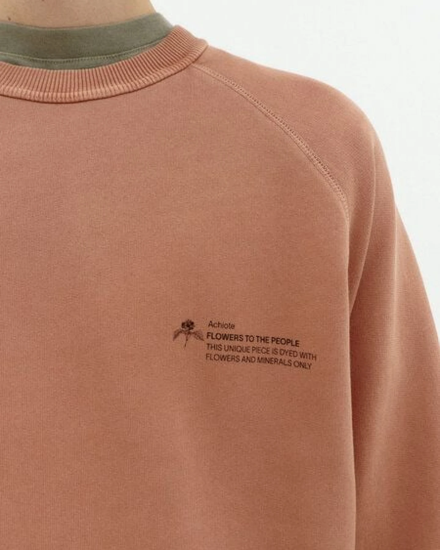 thinking mu Sweatshirt mit Rundhalsausschnitt - FTP - aus 100% biologisch angebauter Baumwolle – Ansicht 4