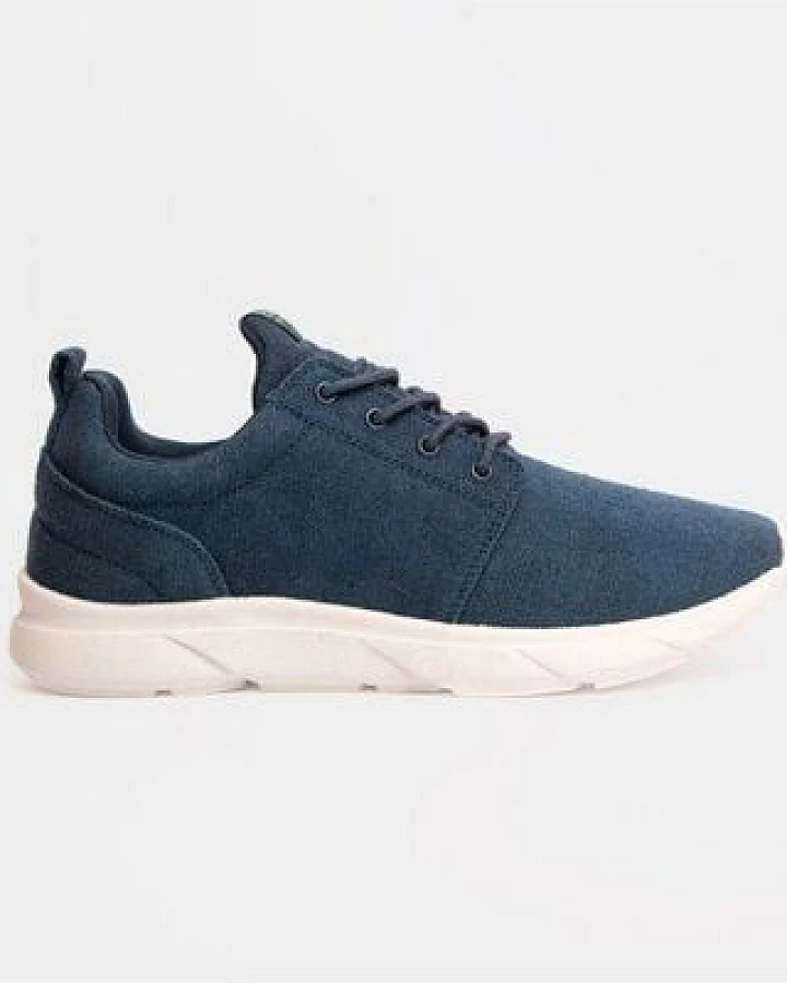 8000Kicks Explorer V2 Navy blau - Wasserdichte Hanfschuhe