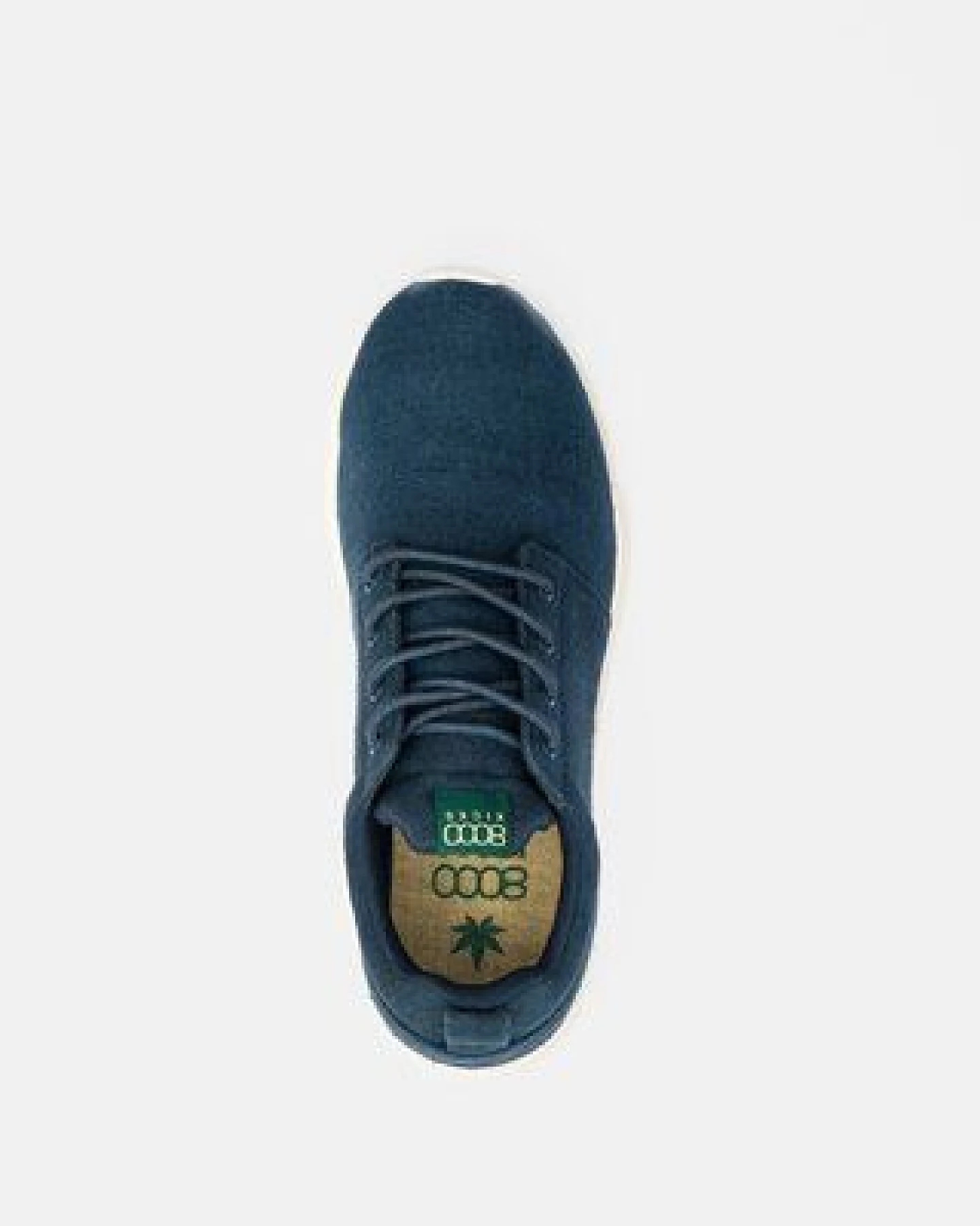 8000Kicks Explorer V2 Navy blau - Wasserdichte Hanfschuhe – Ansicht 3