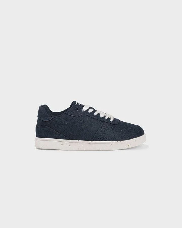 8000Kicks Seeker Navy Blau - Wasserabweisender Hanfschuh