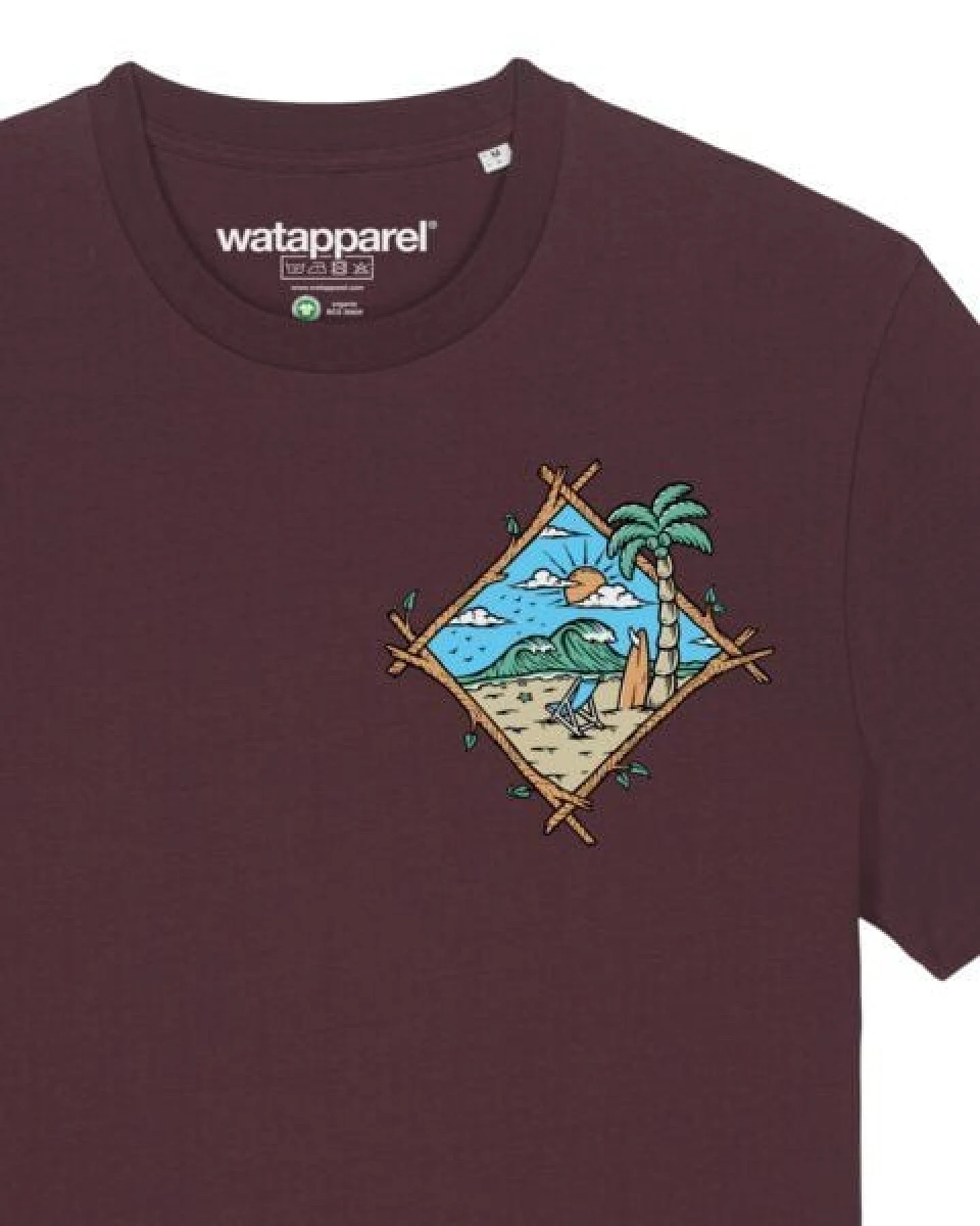 watapparel T-Shirt Unisex Beach is calling – Ansicht 3