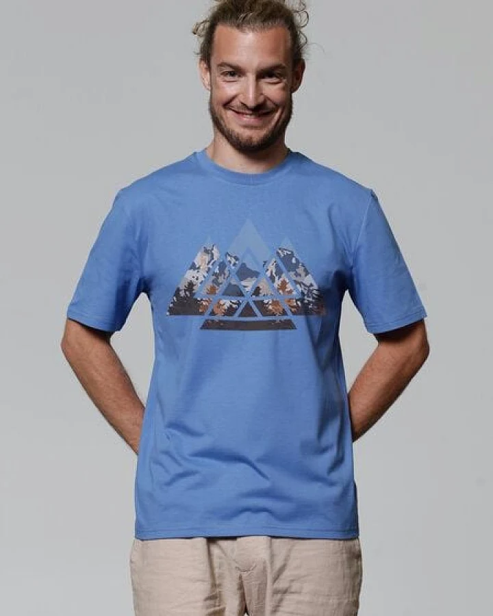 Produktseite: watapparel T-Shirt Unisex Geometric Landscape