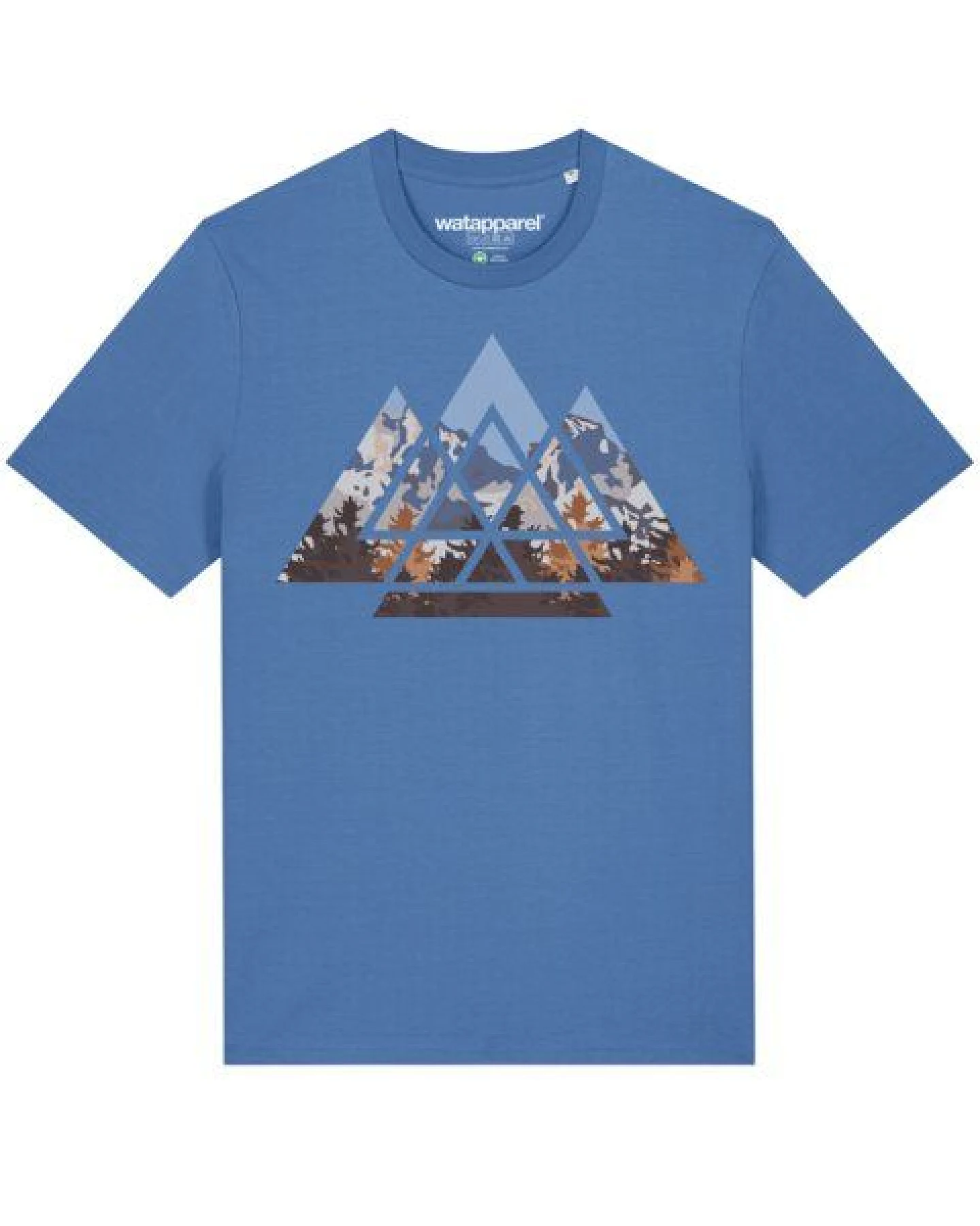 watapparel T-Shirt Unisex Geometric Landscape – Ansicht 2