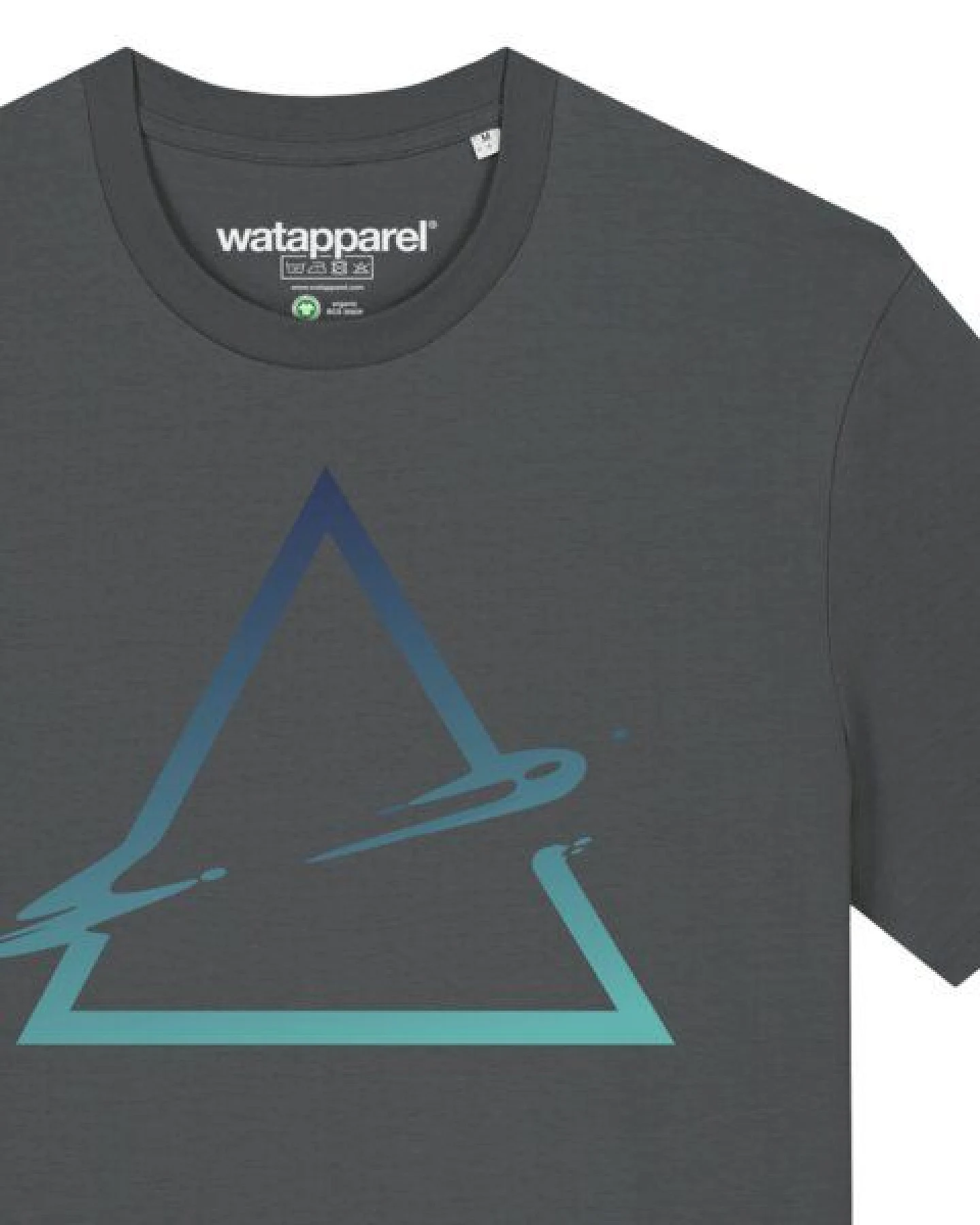 watapparel T-Shirt Unisex Triangle – Ansicht 3
