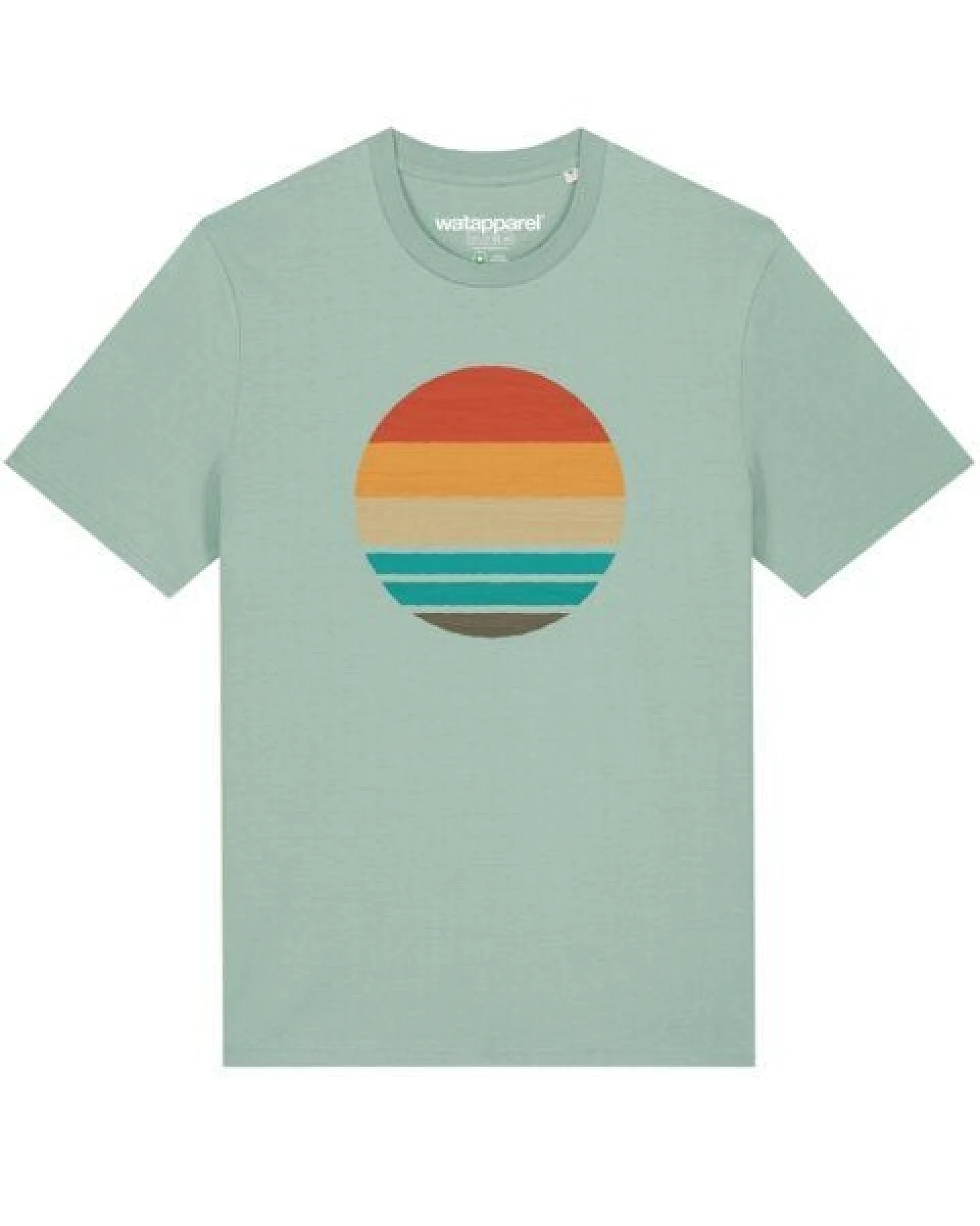 watapparel T-Shirt Retro Sunset Ocean – Ansicht 2