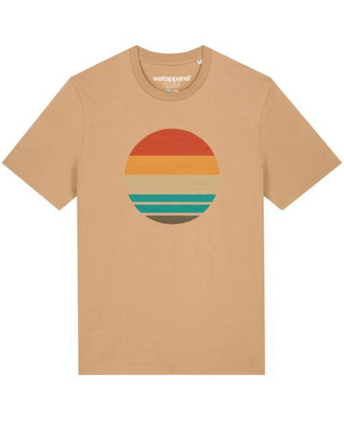 watapparel T-Shirt Retro Sunset Ocean – Ansicht 2