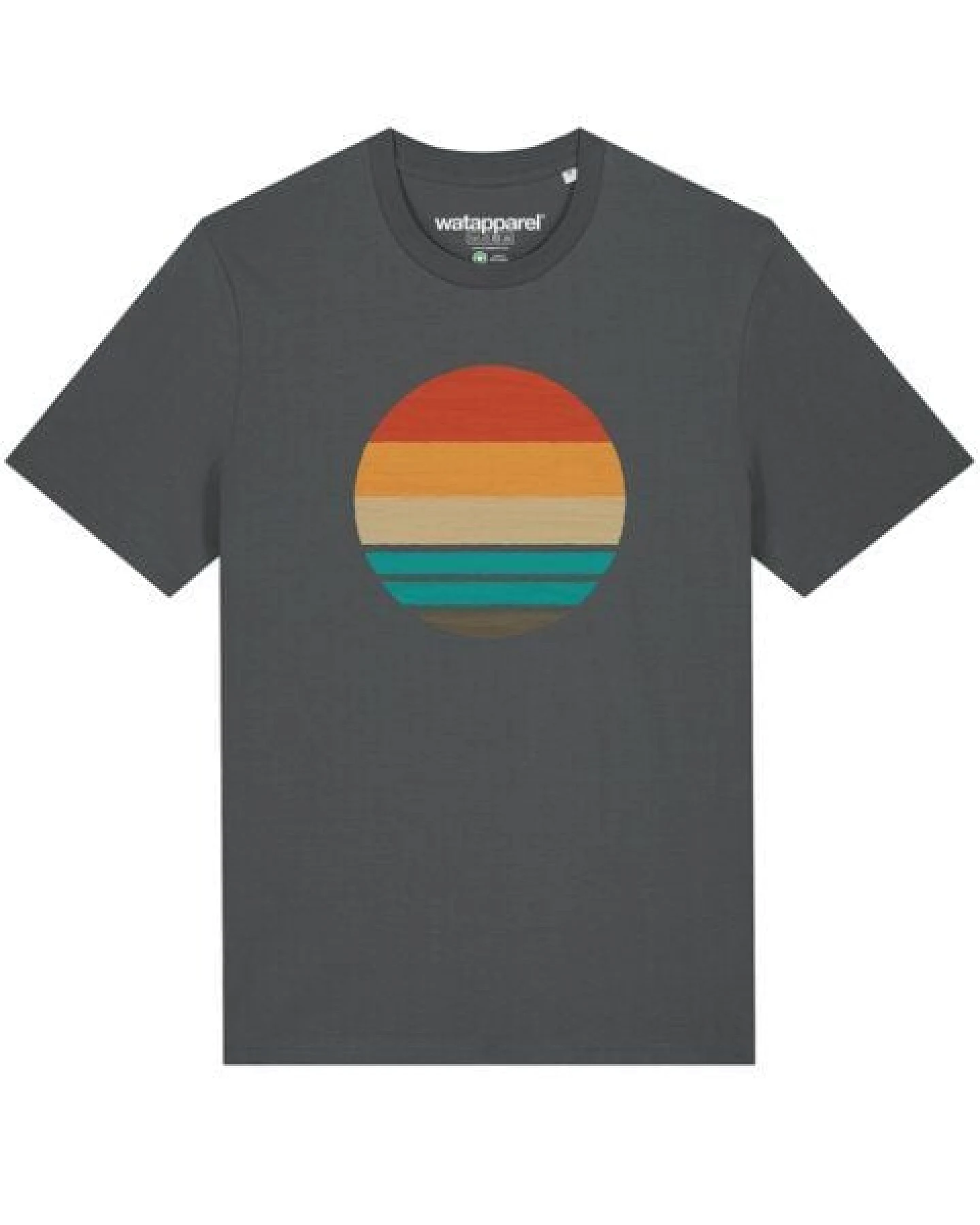 watapparel T-Shirt Retro Sunset Ocean – Ansicht 2