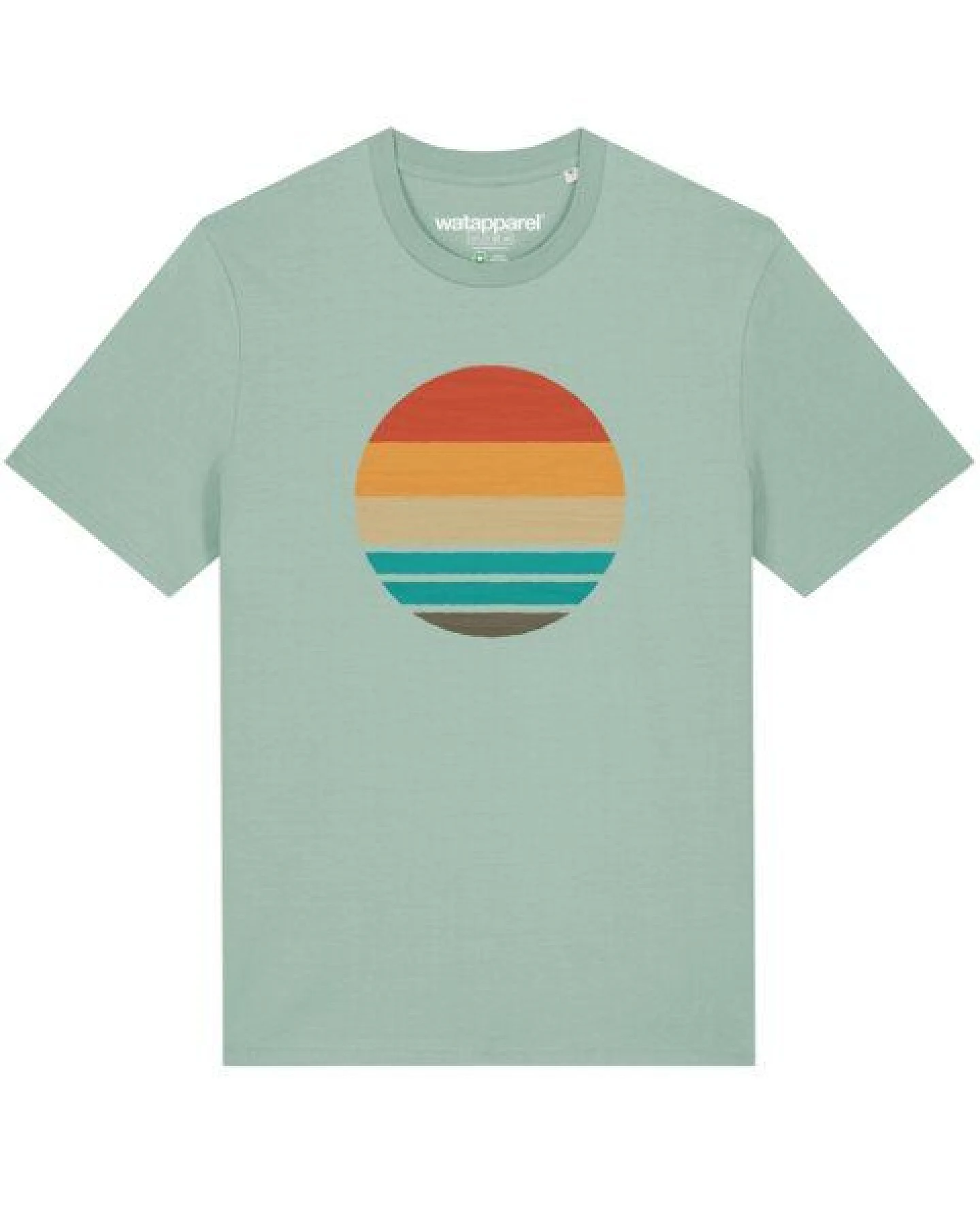 watapparel T-Shirt Retro Sunset Ocean – Ansicht 2