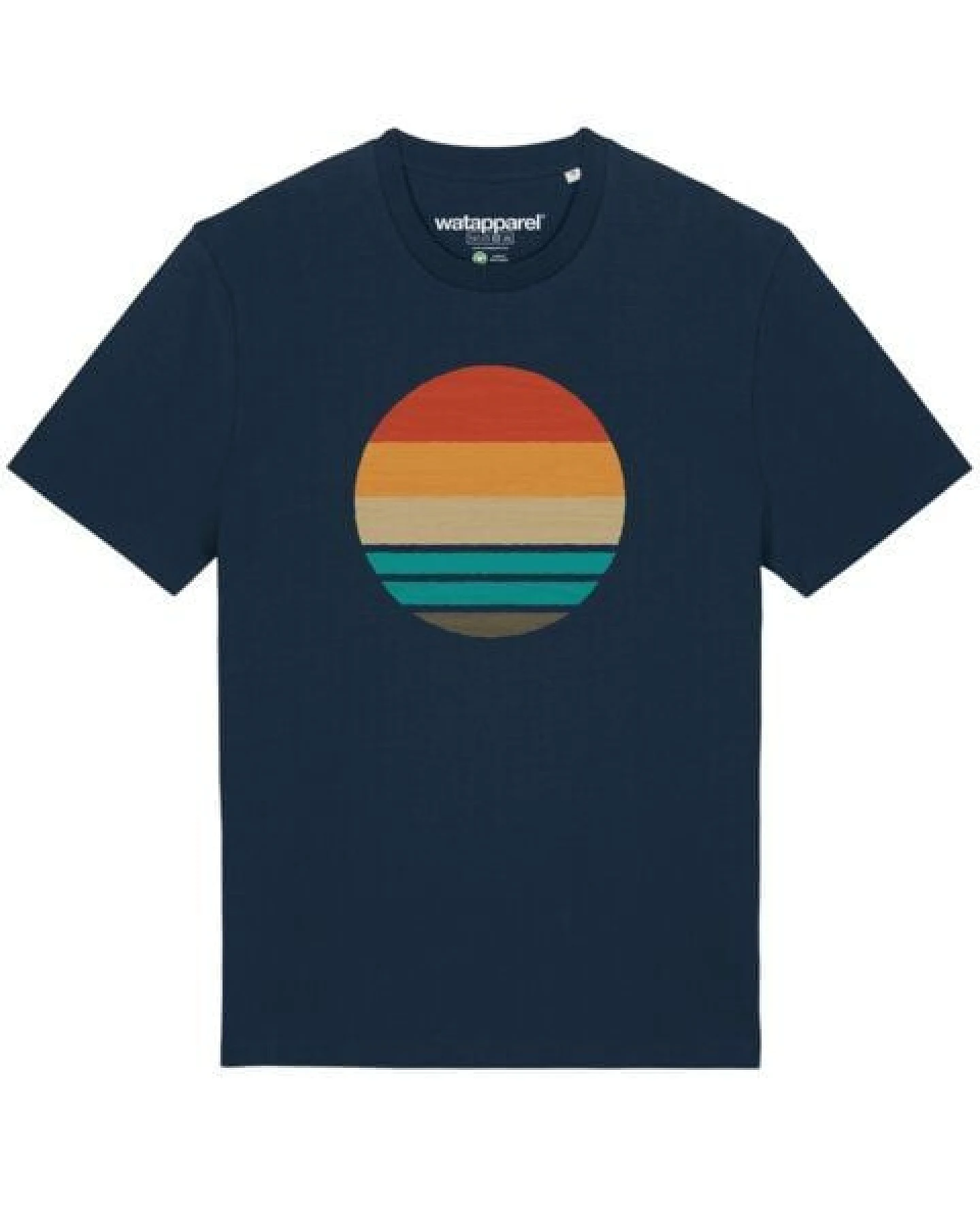 watapparel T-Shirt Retro Sunset Ocean – Ansicht 2
