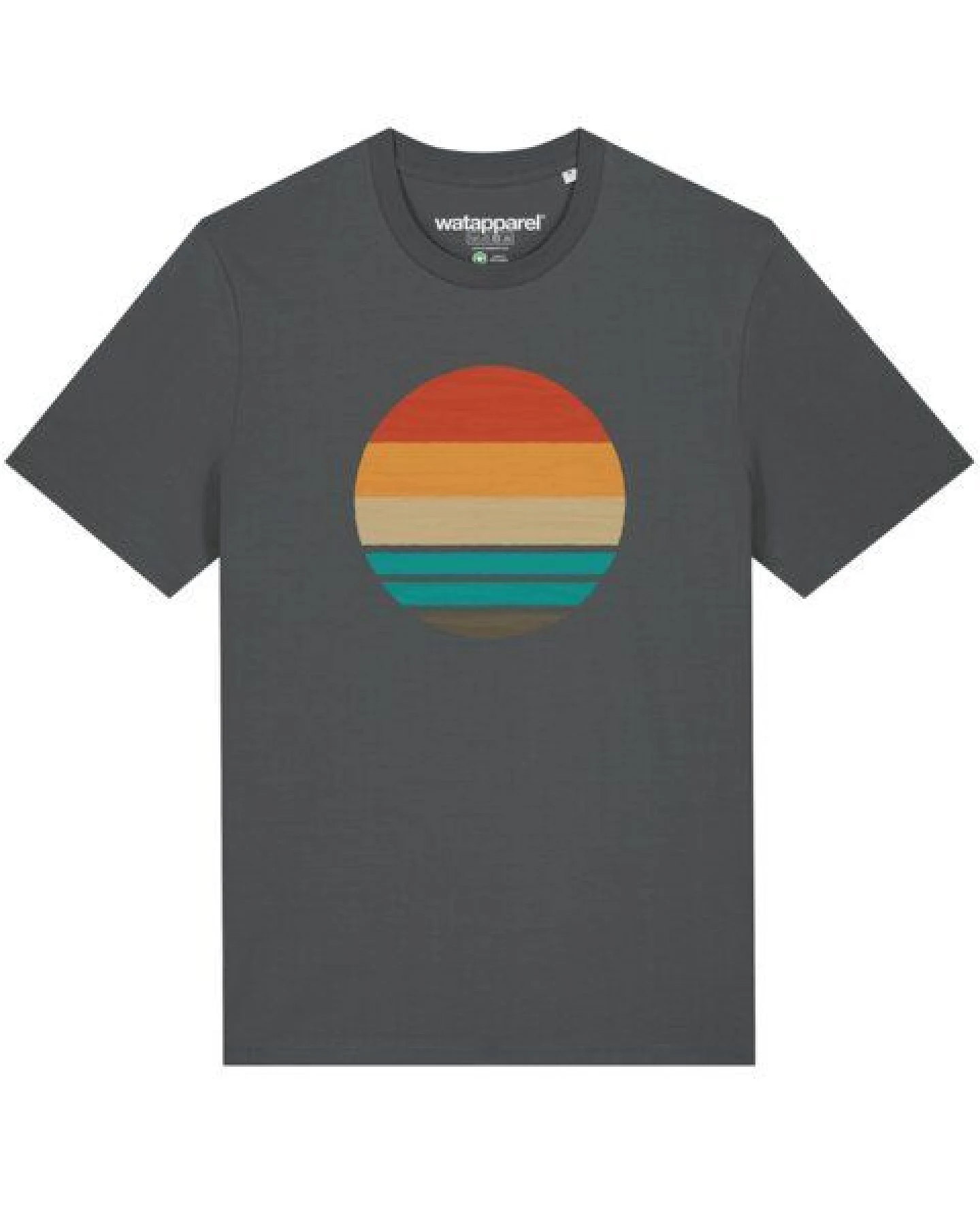 watapparel T-Shirt Retro Sunset Ocean – Ansicht 2