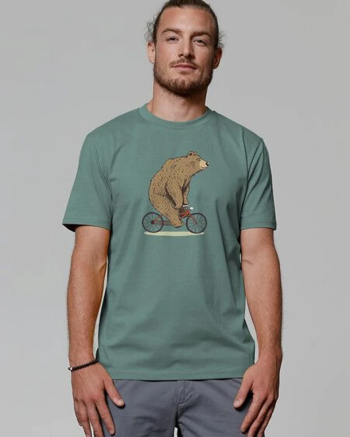 watapparel T-Shirt Unisex Fahrradbär