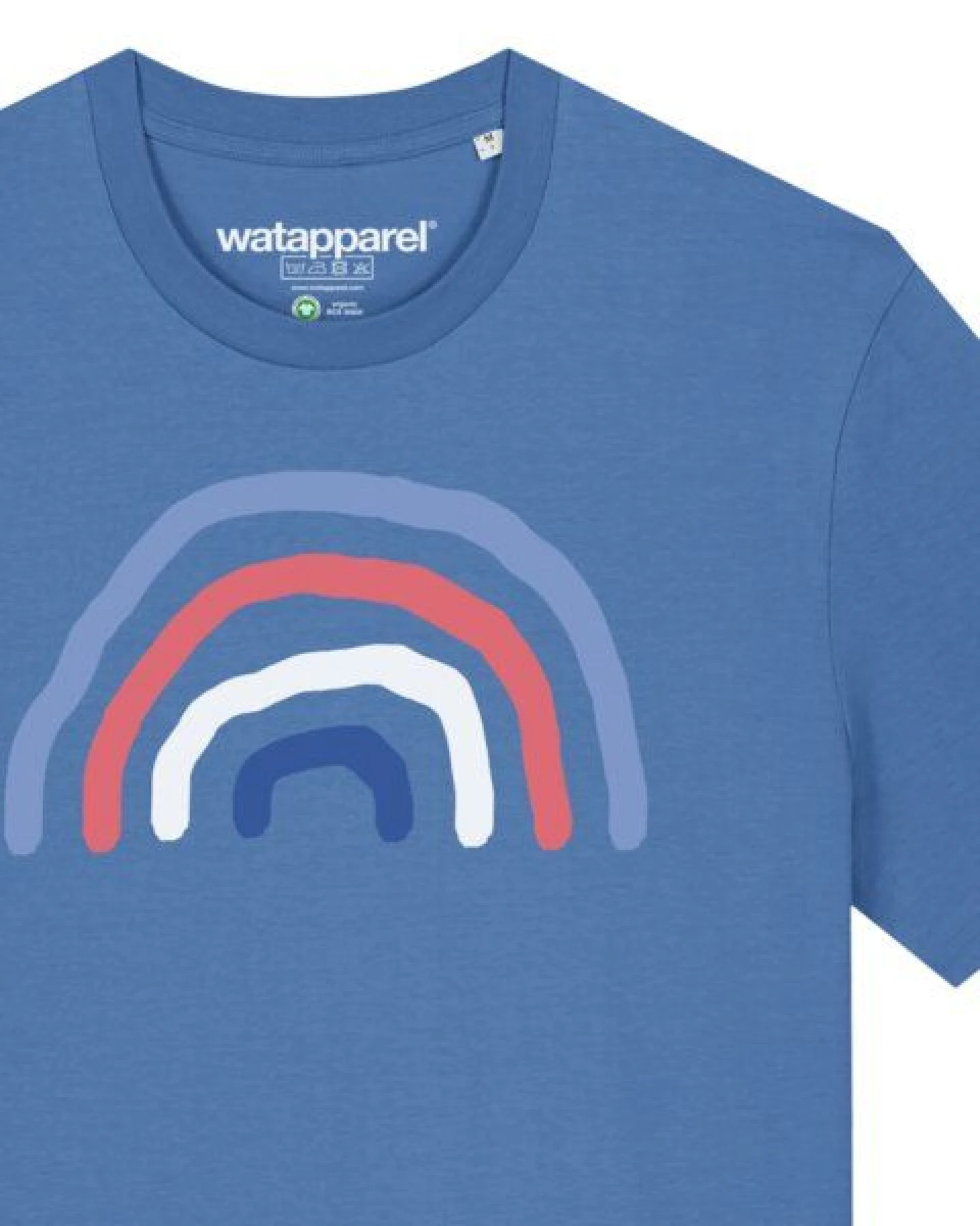 watapparel T-Shirt Unisex Regenbogen – Ansicht 3