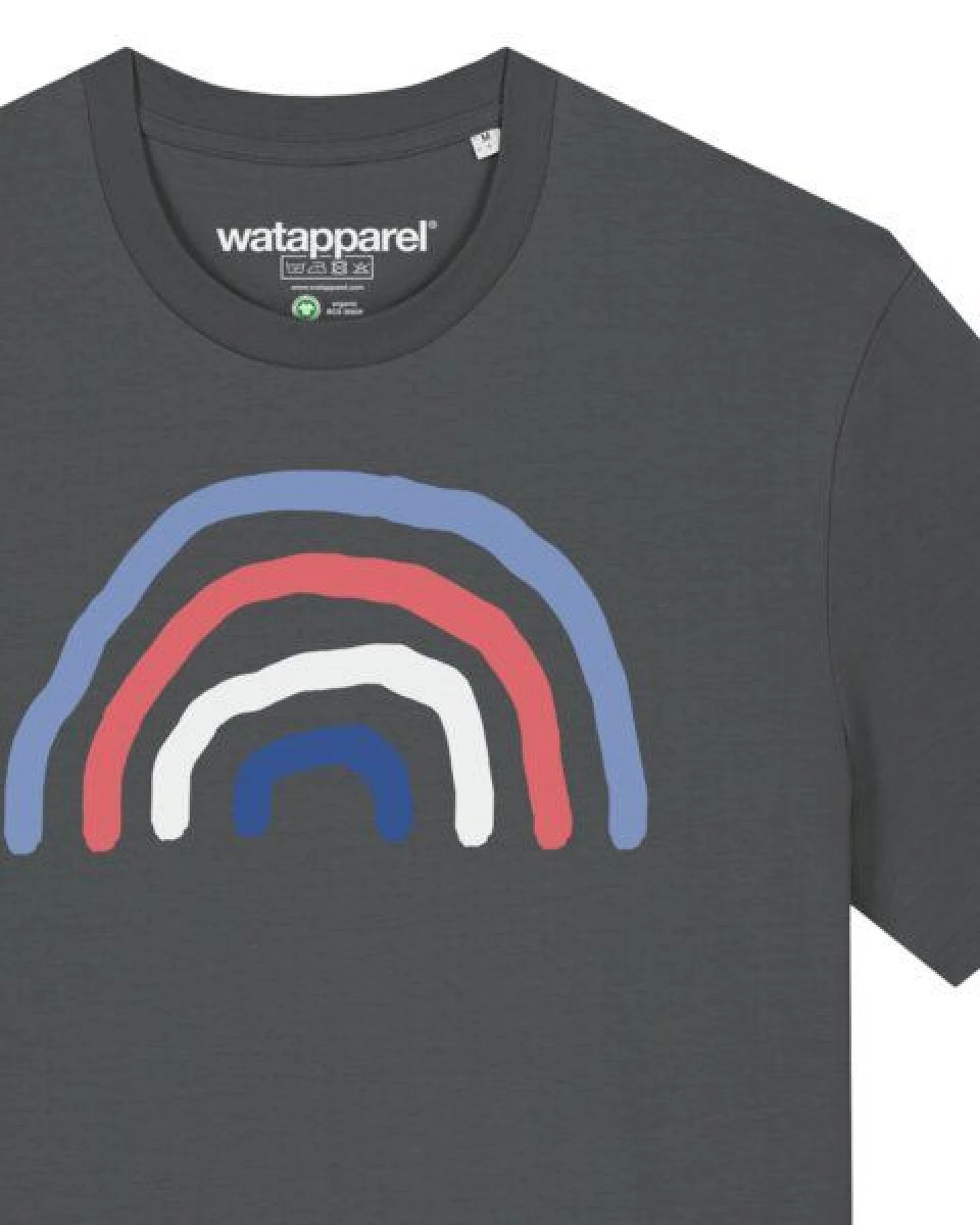 watapparel T-Shirt Unisex Regenbogen – Ansicht 3
