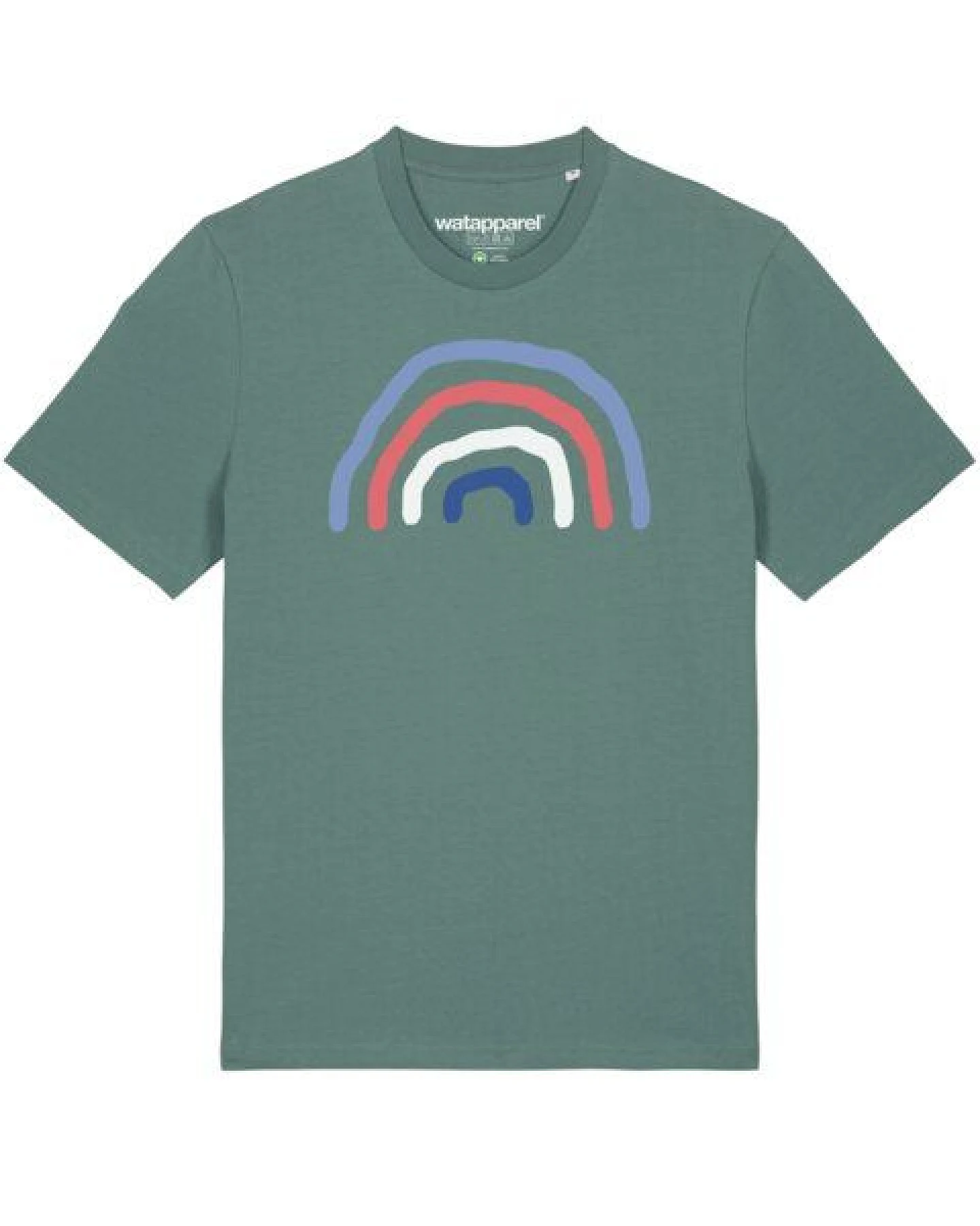 watapparel T-Shirt Unisex Regenbogen – Ansicht 2