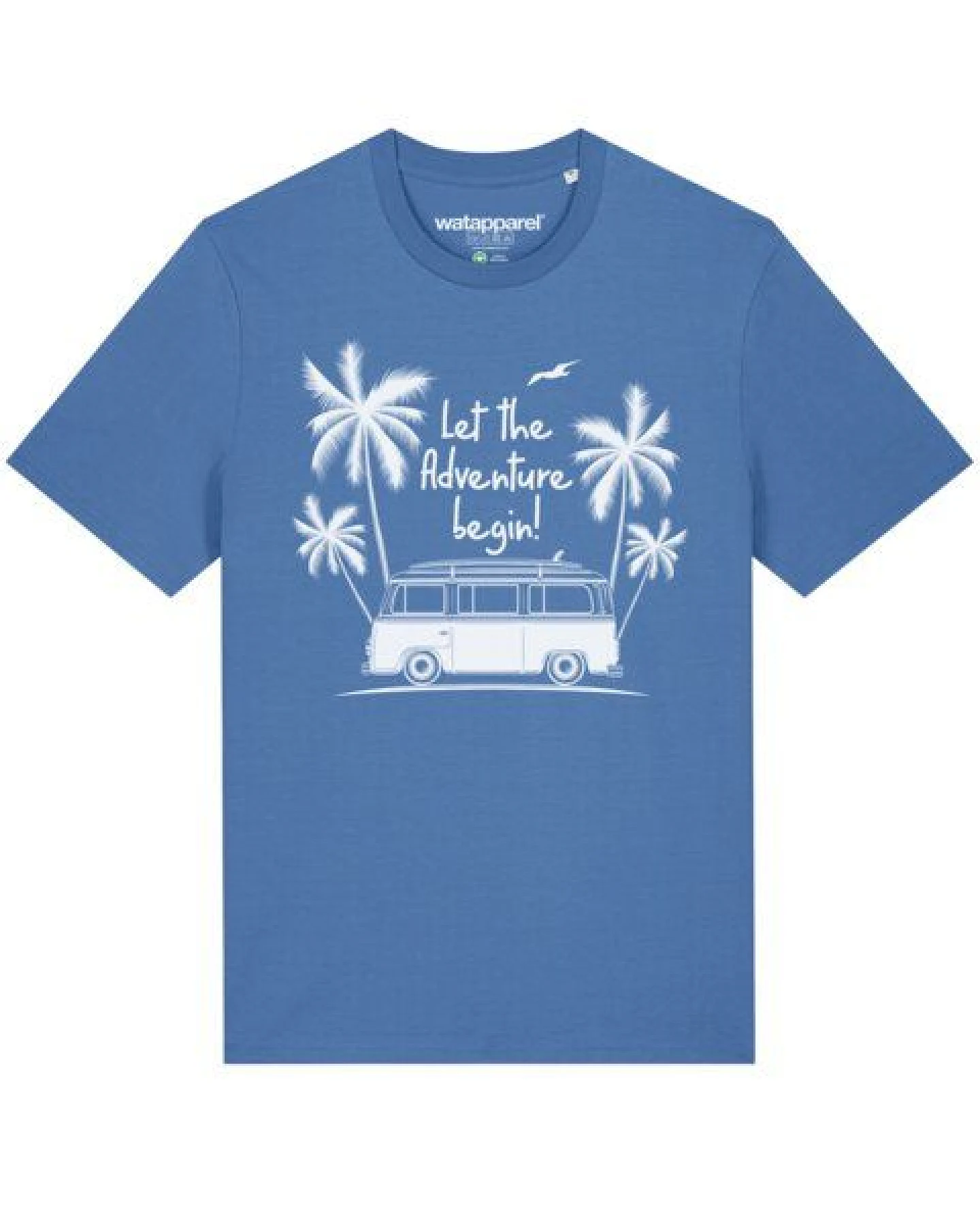 watapparel T-Shirt Unisex Let the adventure begin – Ansicht 2